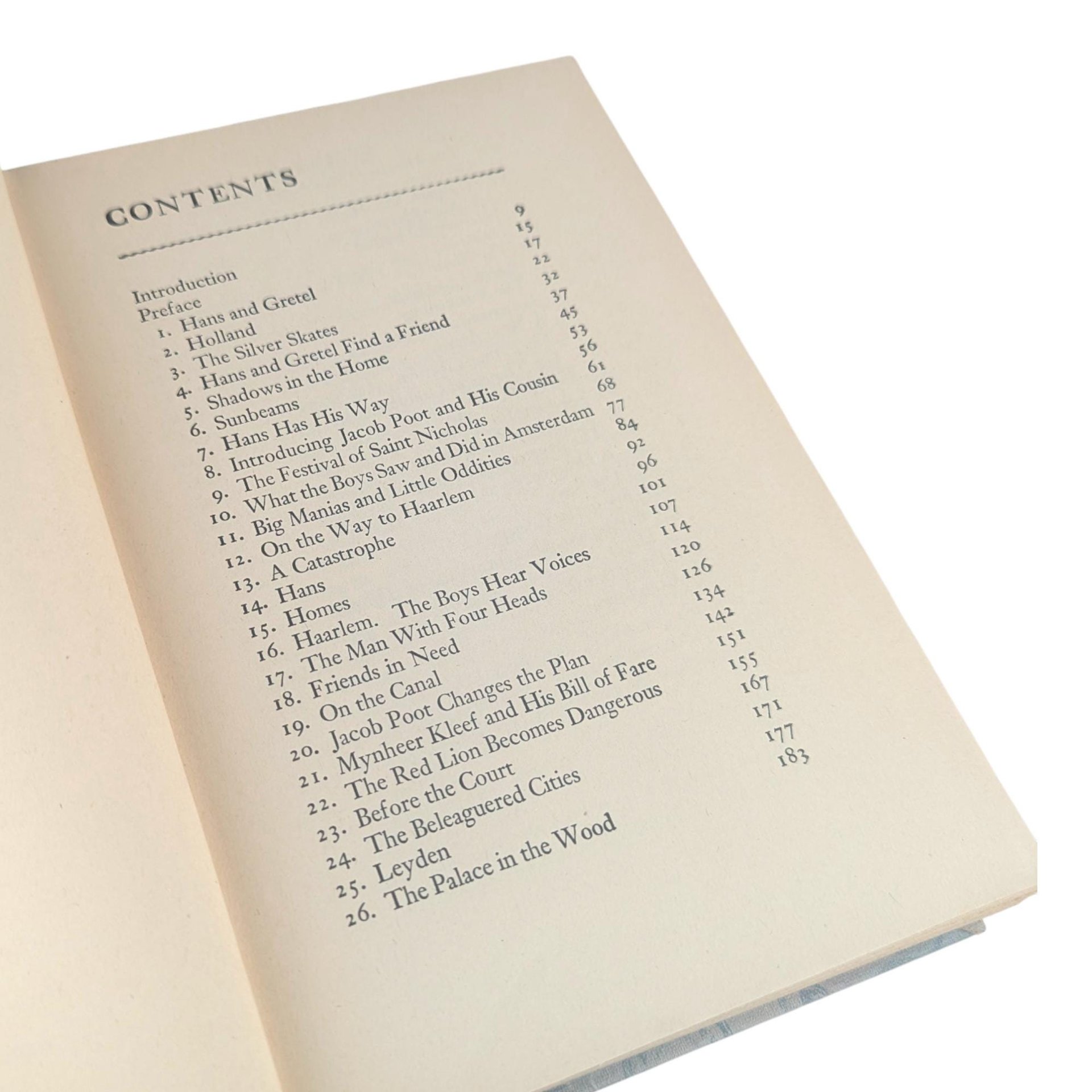 1946 "Hans Brinker or the Silver Skates" by Mary Mapes Dodge Hardcover Book