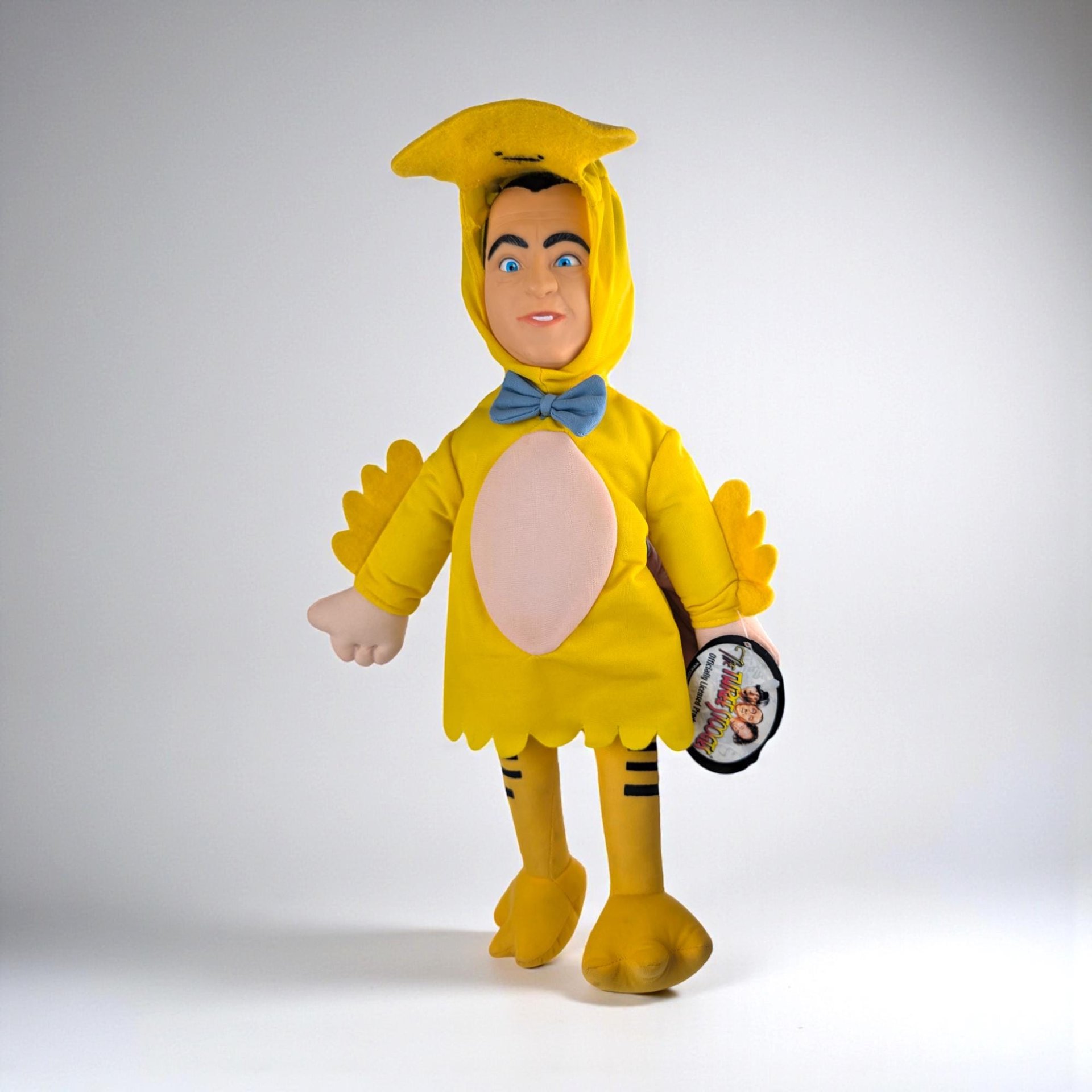 Vintage The Three Stooges Curly Chicken Plush Doll
