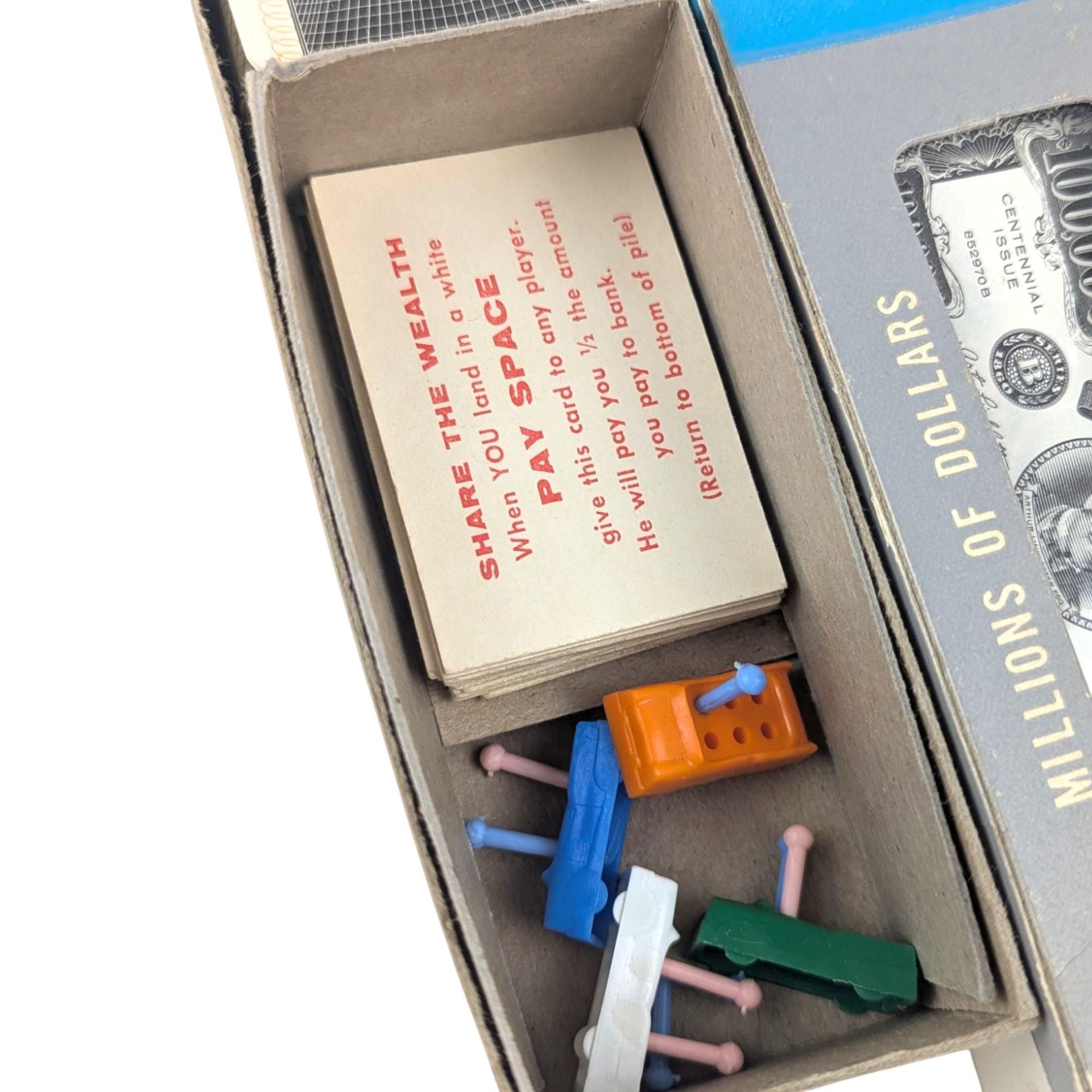 Vintage 1960 The Game of Life by Milton Bradley