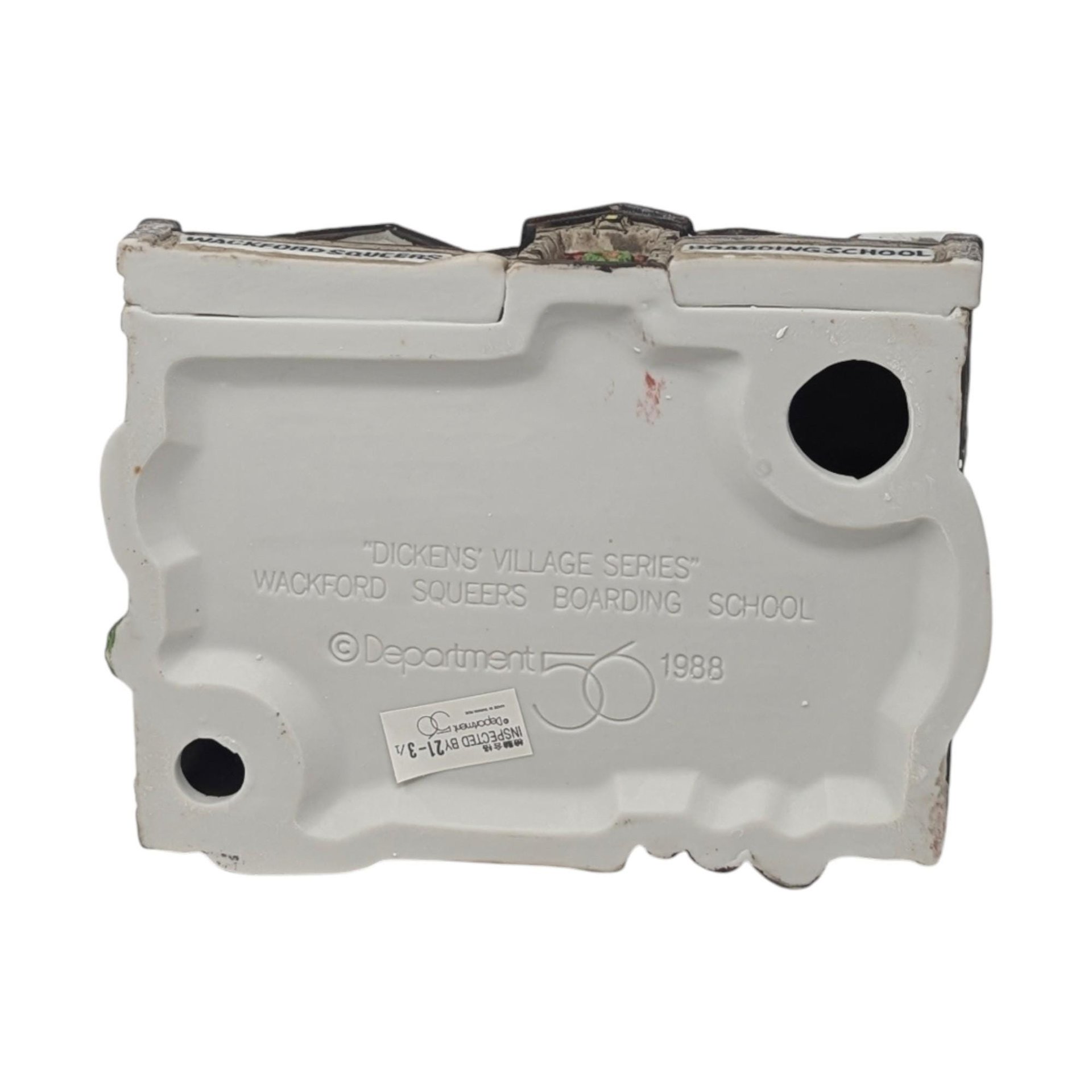 1988 Dept 56 Wackford Squeers Boarding School