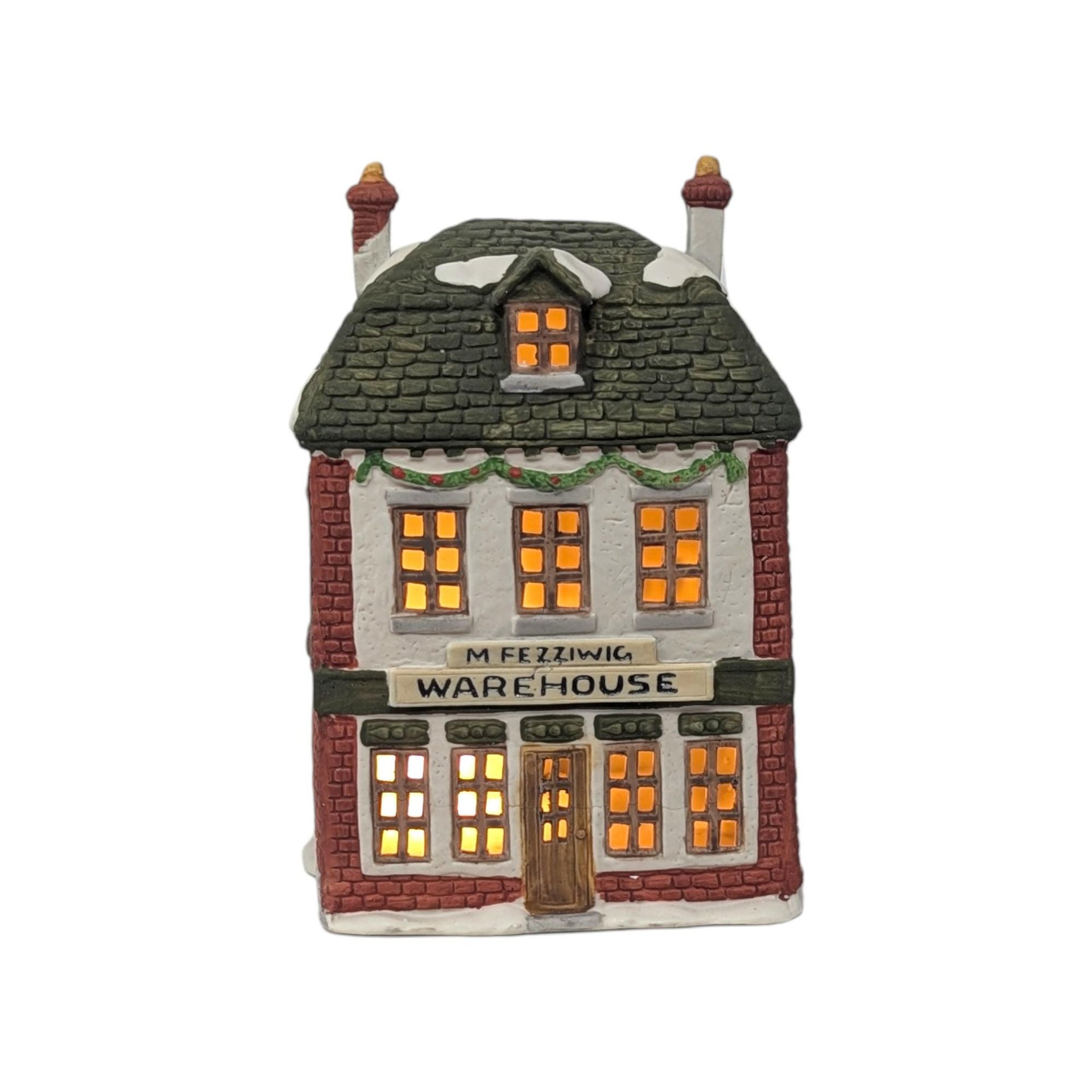 1986 Dept 56 Fezziwig's Warehouse Dickens Village