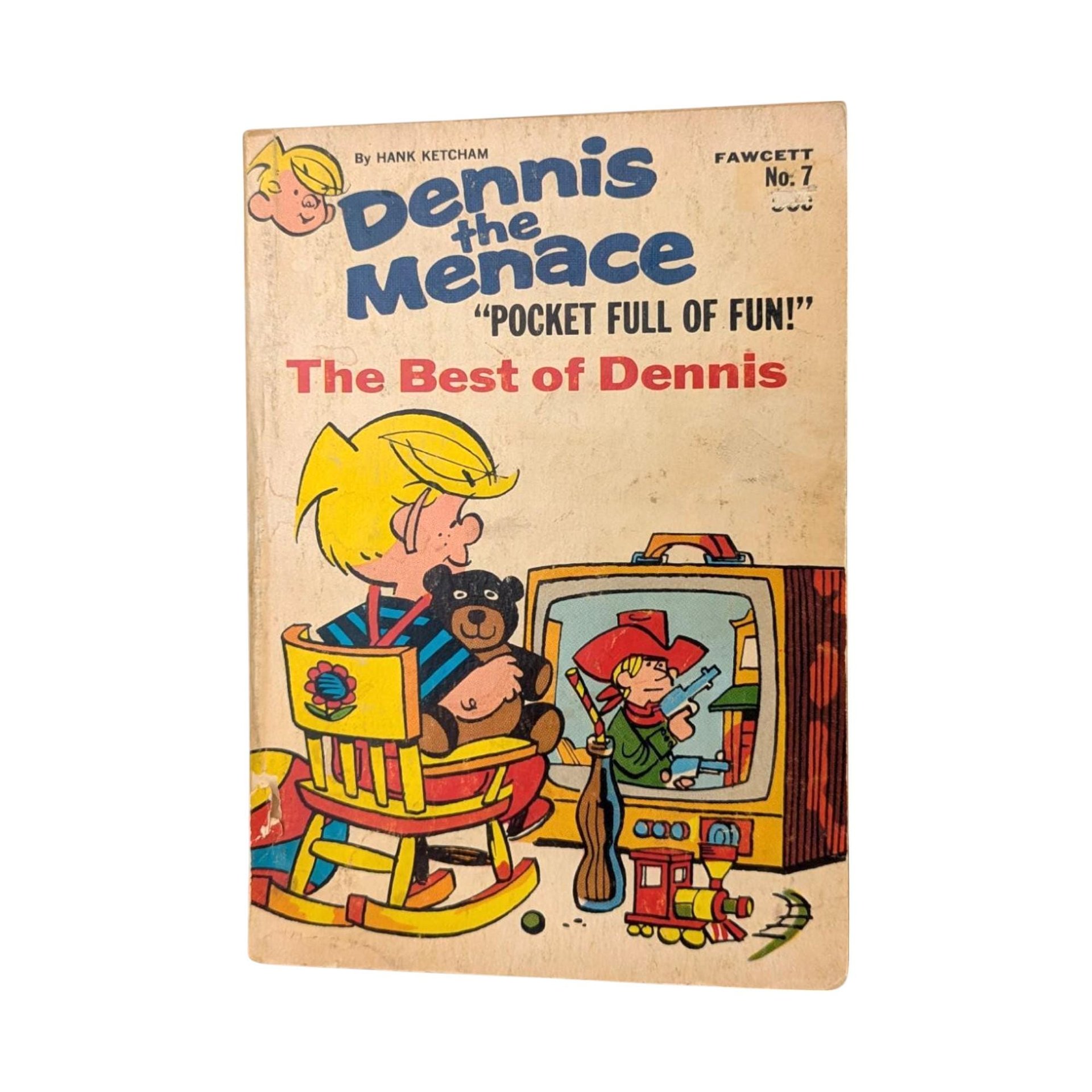 Vintage Dennis the Menace Softcover Book Set of 4