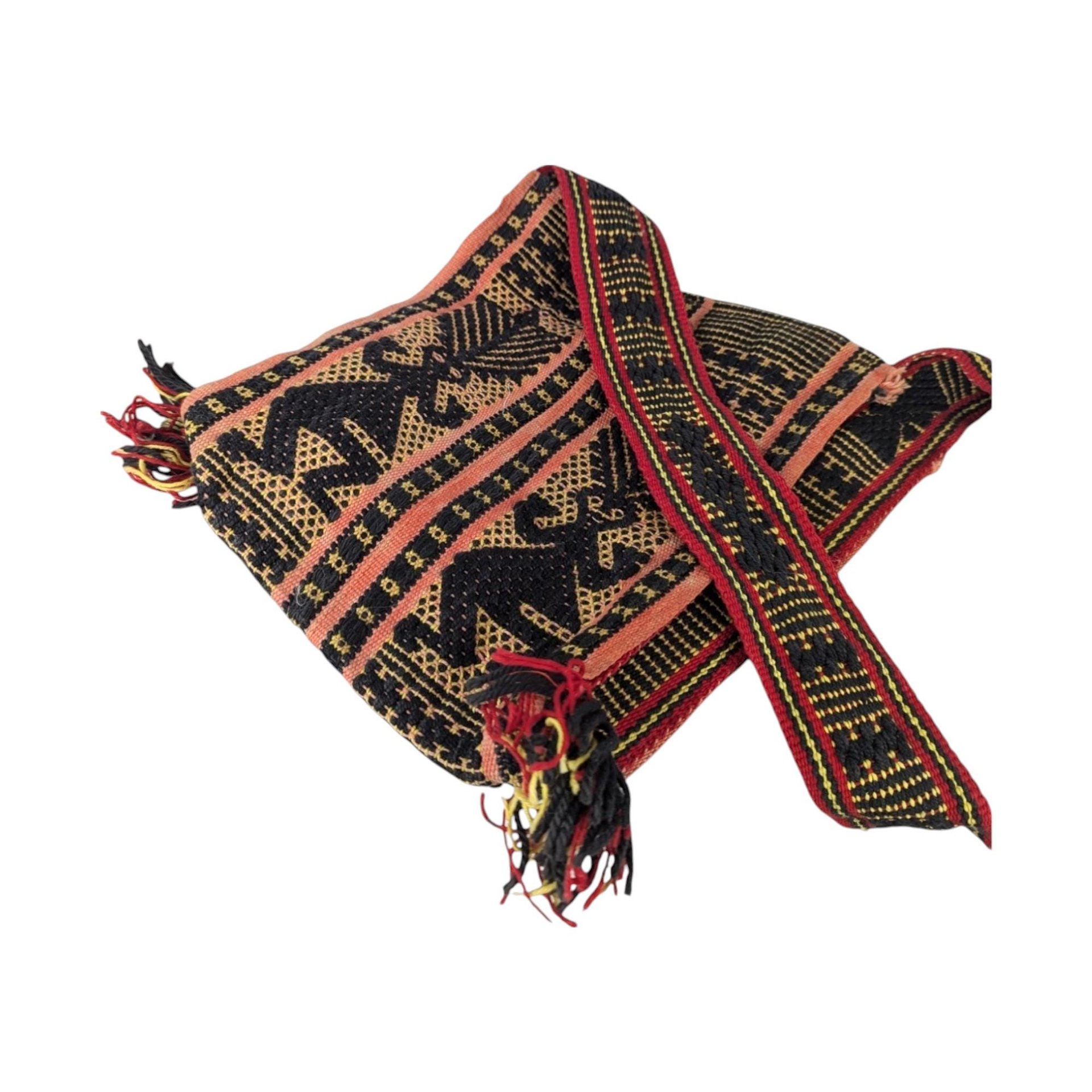 Vintage Handwoven Global Textile Bag Choice