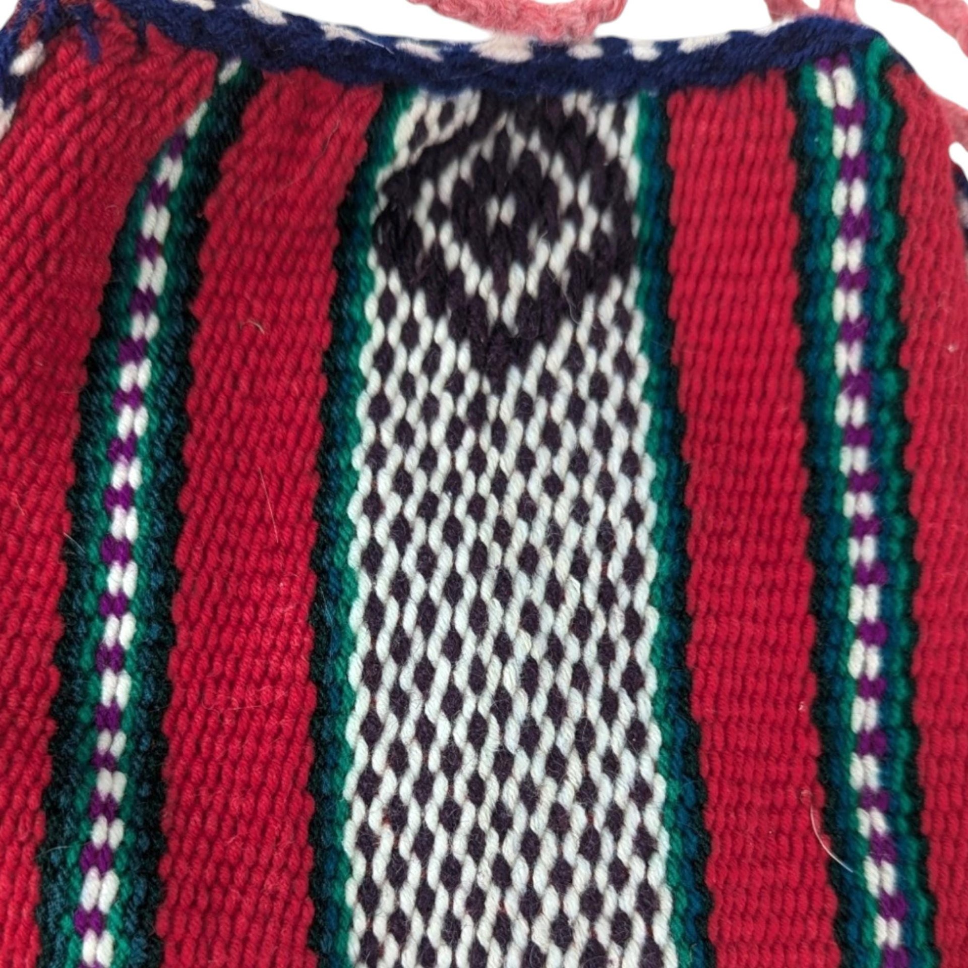 Vintage Handwoven Global Textile Bag Choice