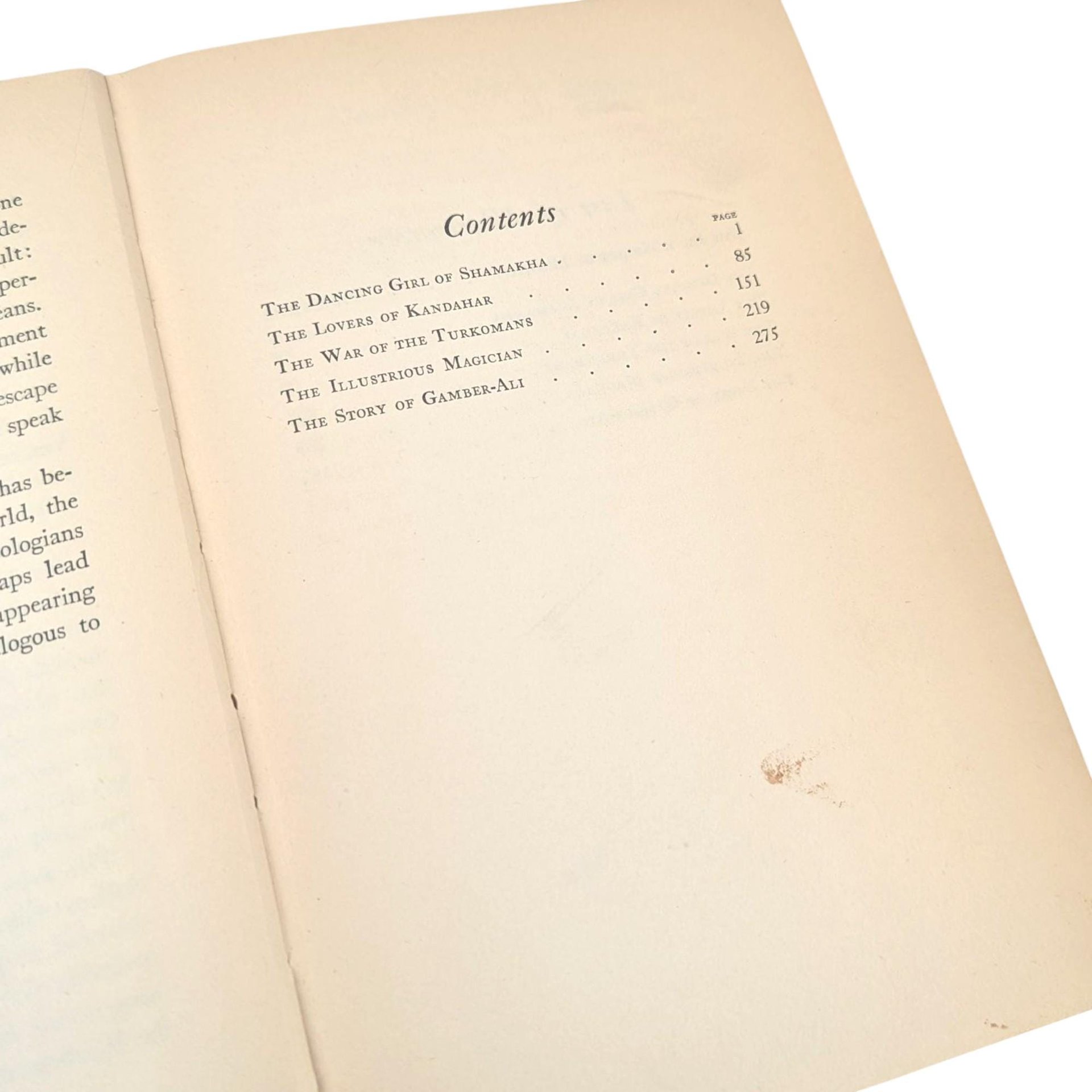 1926 Asiatic Tales Hardcover Book Count De Gobineau