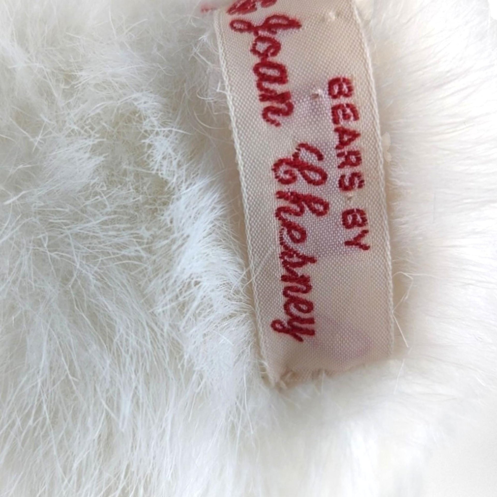 Vintage Arctic White Teddy Bear Duo - Joan Chesney & Berkeley Designs