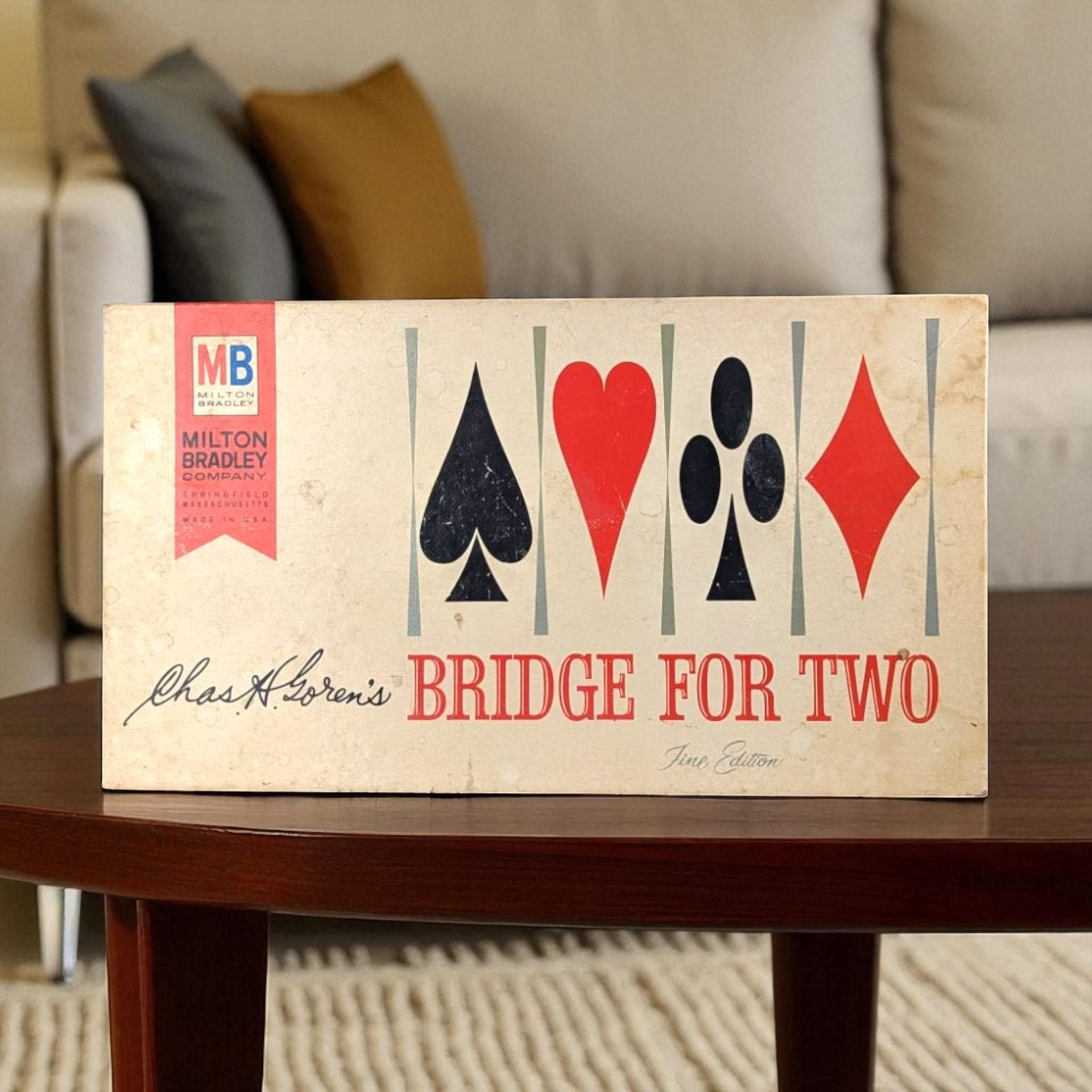 1960 Milton Bradley Chas Goren's Bridge for Two