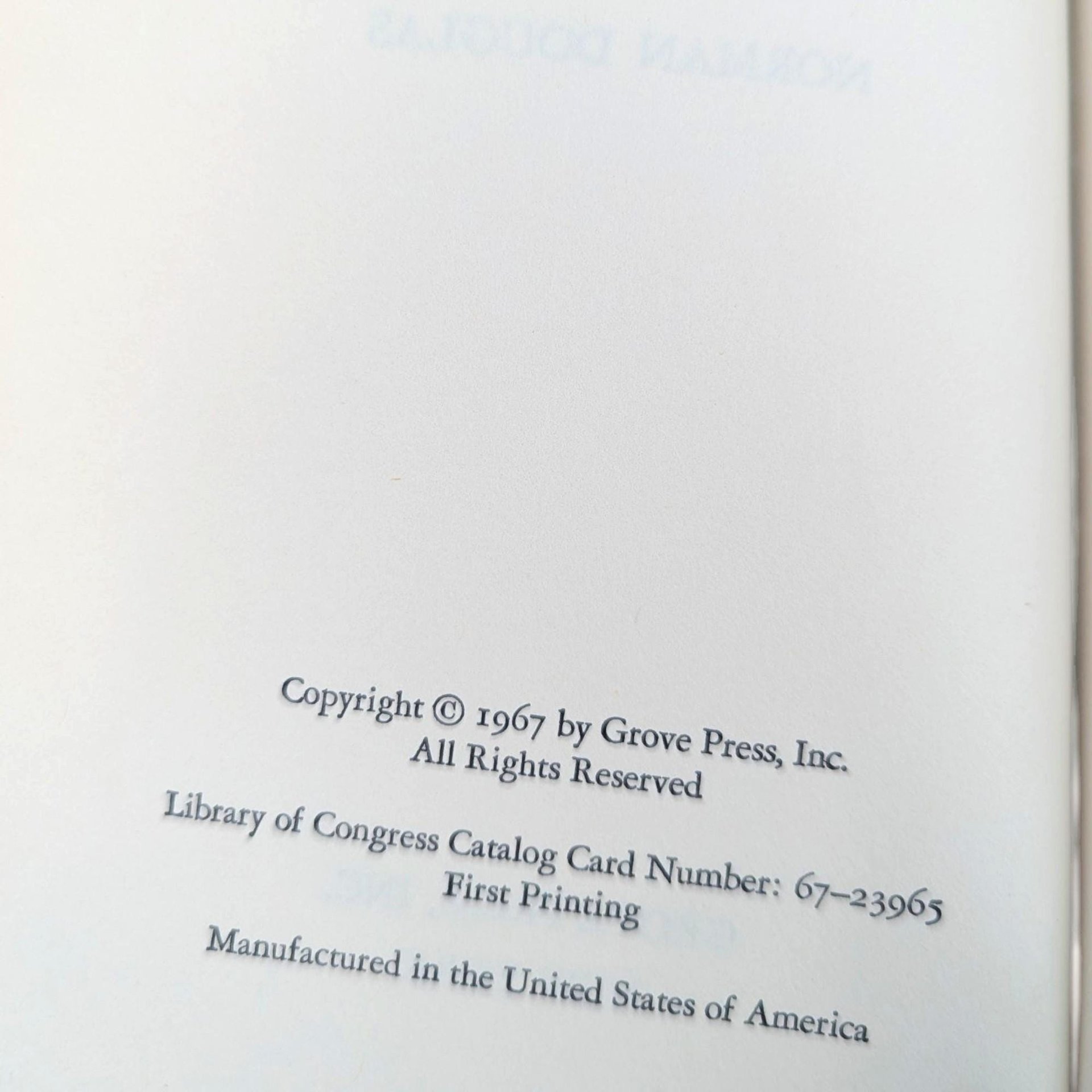 1967 'Some Limericks' by Norman Douglas Hardcover Book