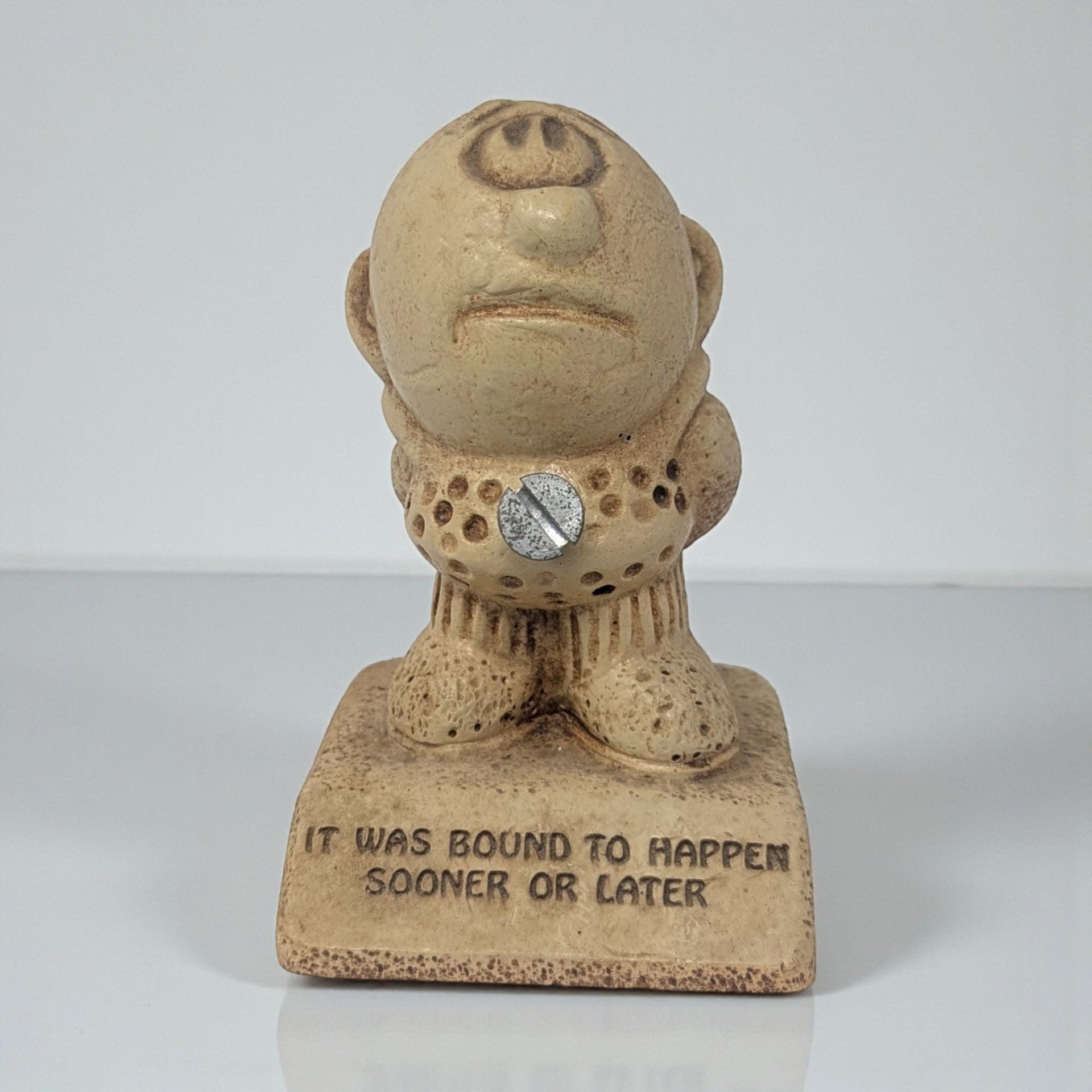 1969 'It Was Bound to Happen' Funny Figurine