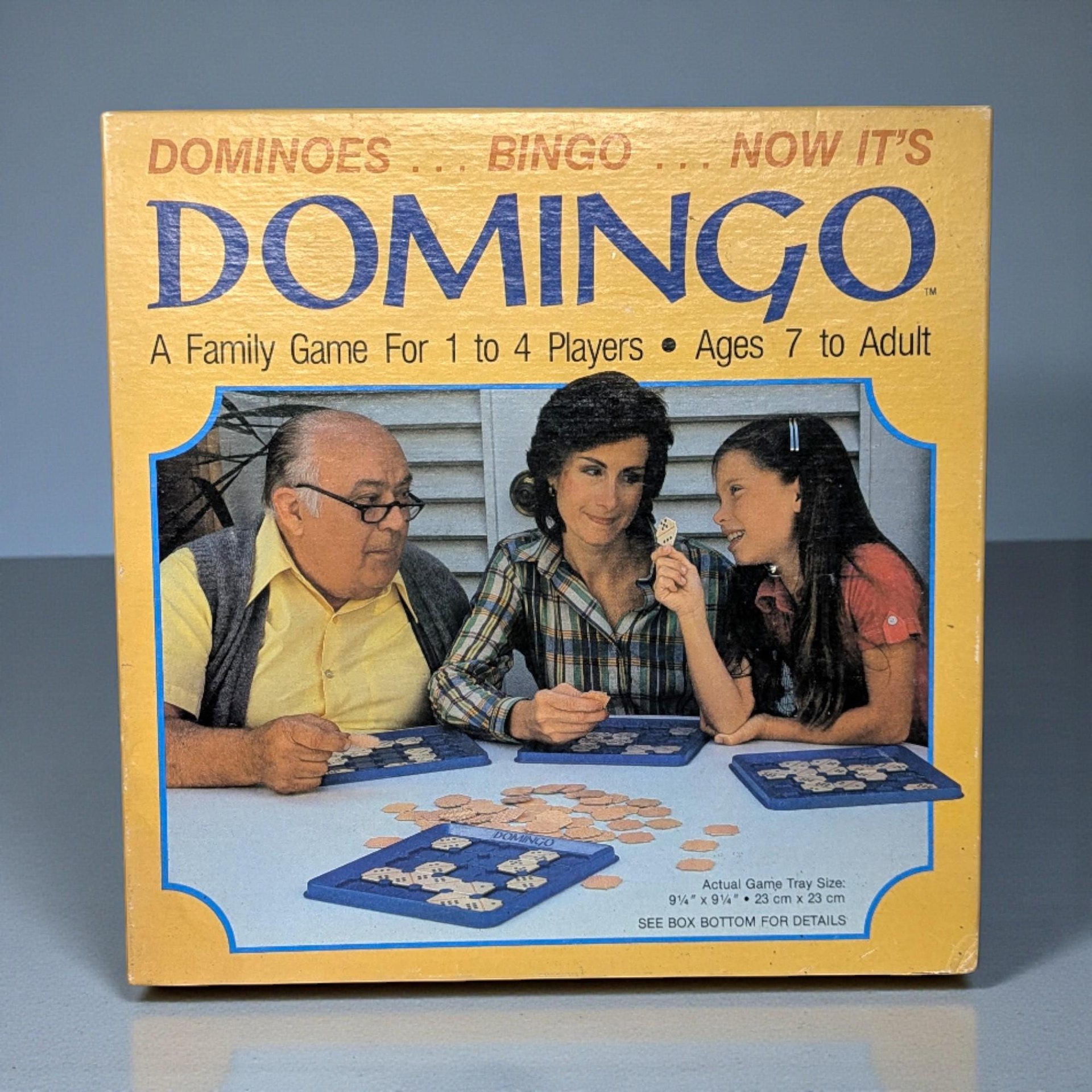 1982 'Domingo' Family Board Game, Missing 1 Tile