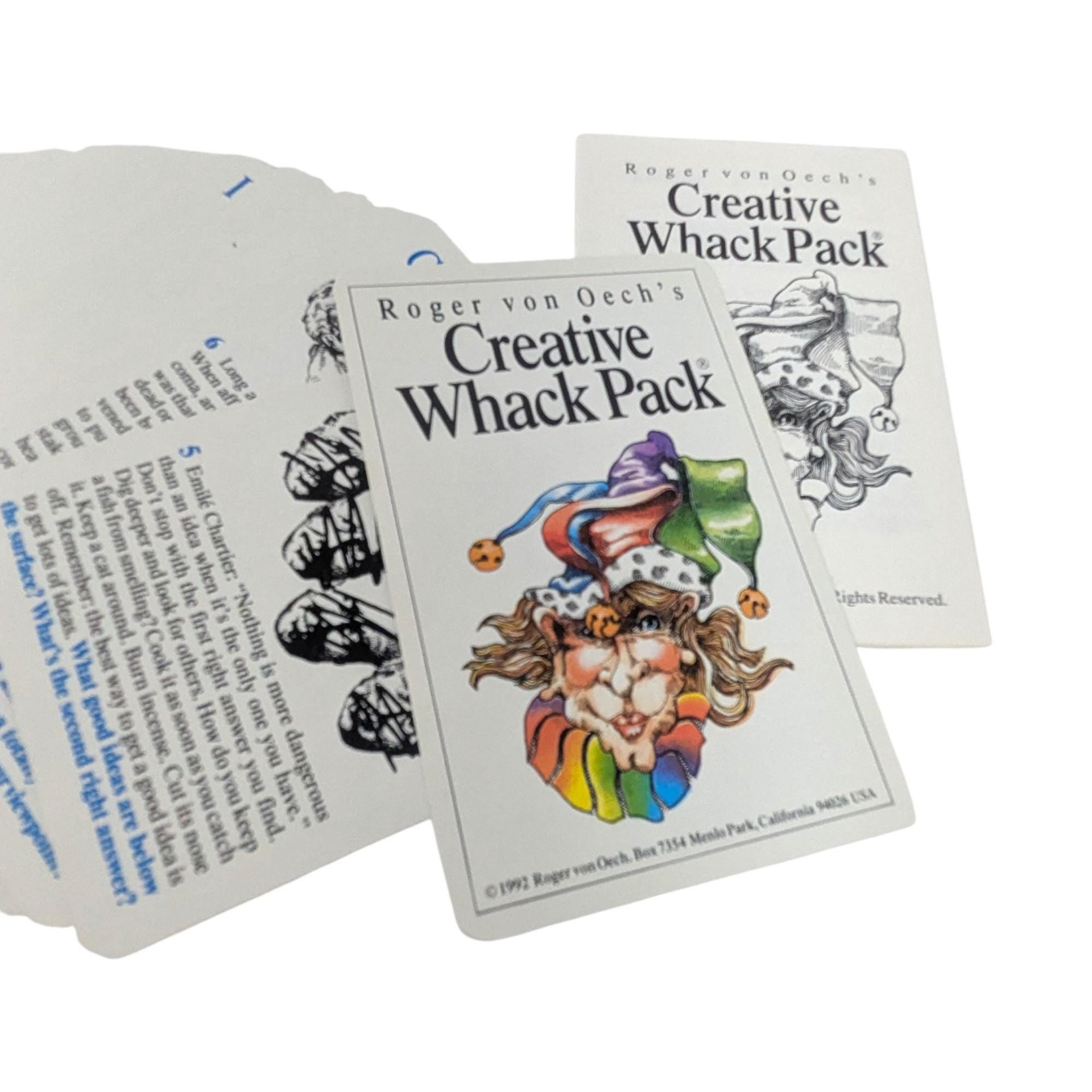 1992 Roger von Oech's Creative Whack Pack