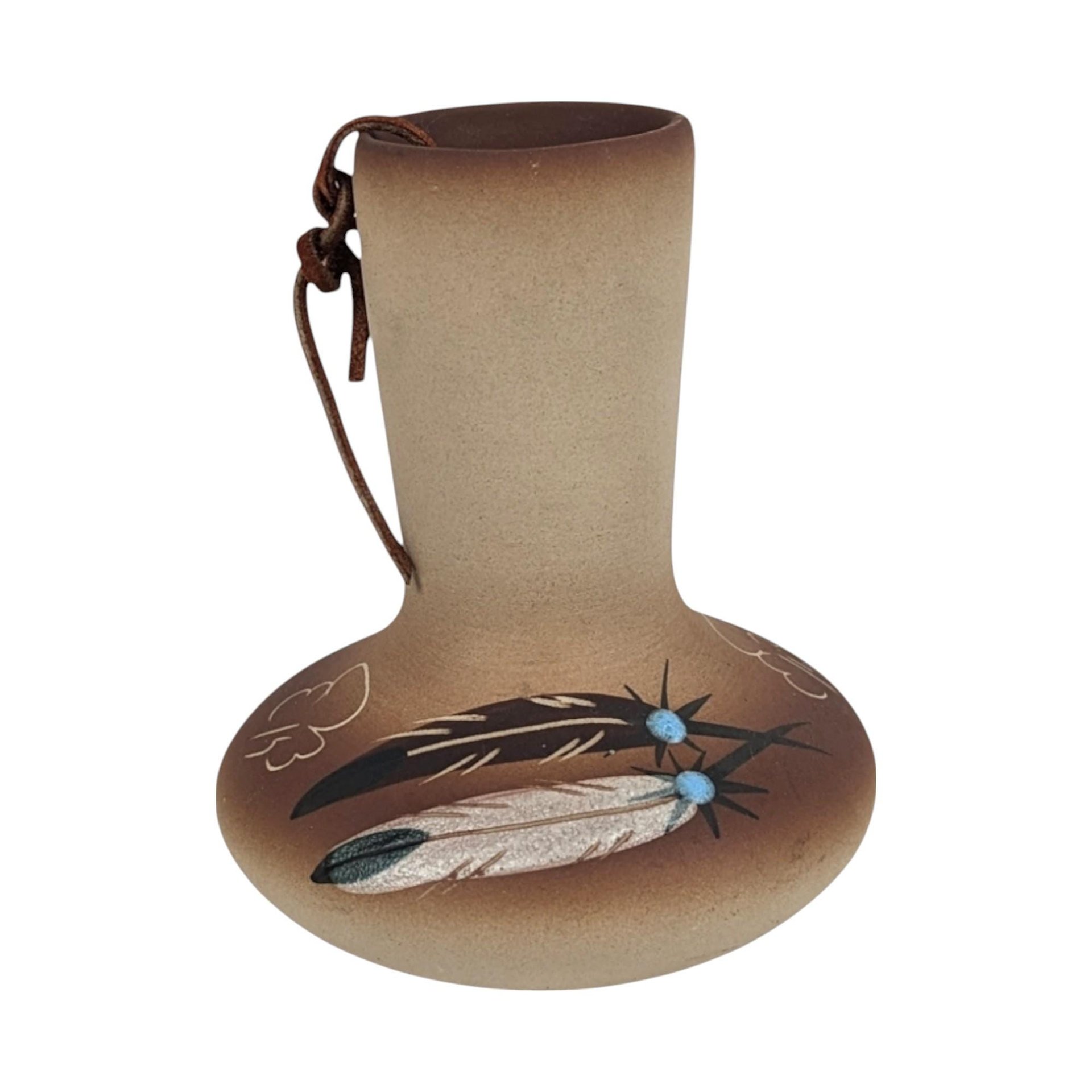 Vintage Native American Style Pottery Vase Lot