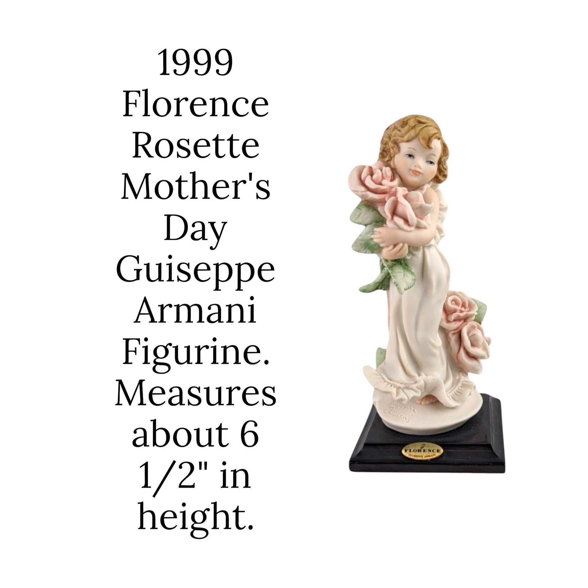 1999 Giuseppe Armani Rosette Figurine: Mother's Day