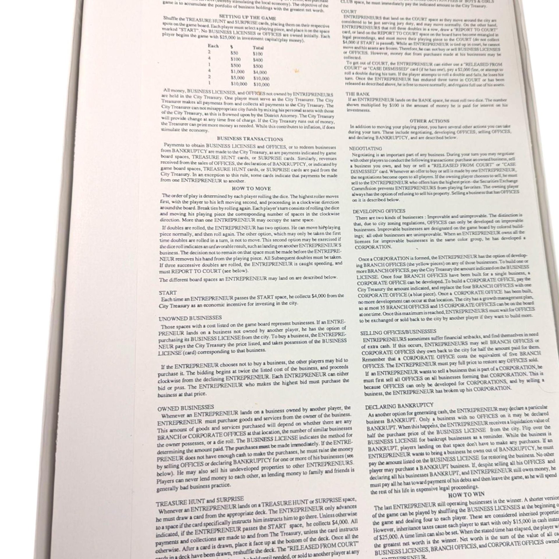1990 Minneapolis-St. Paul Opoly Game