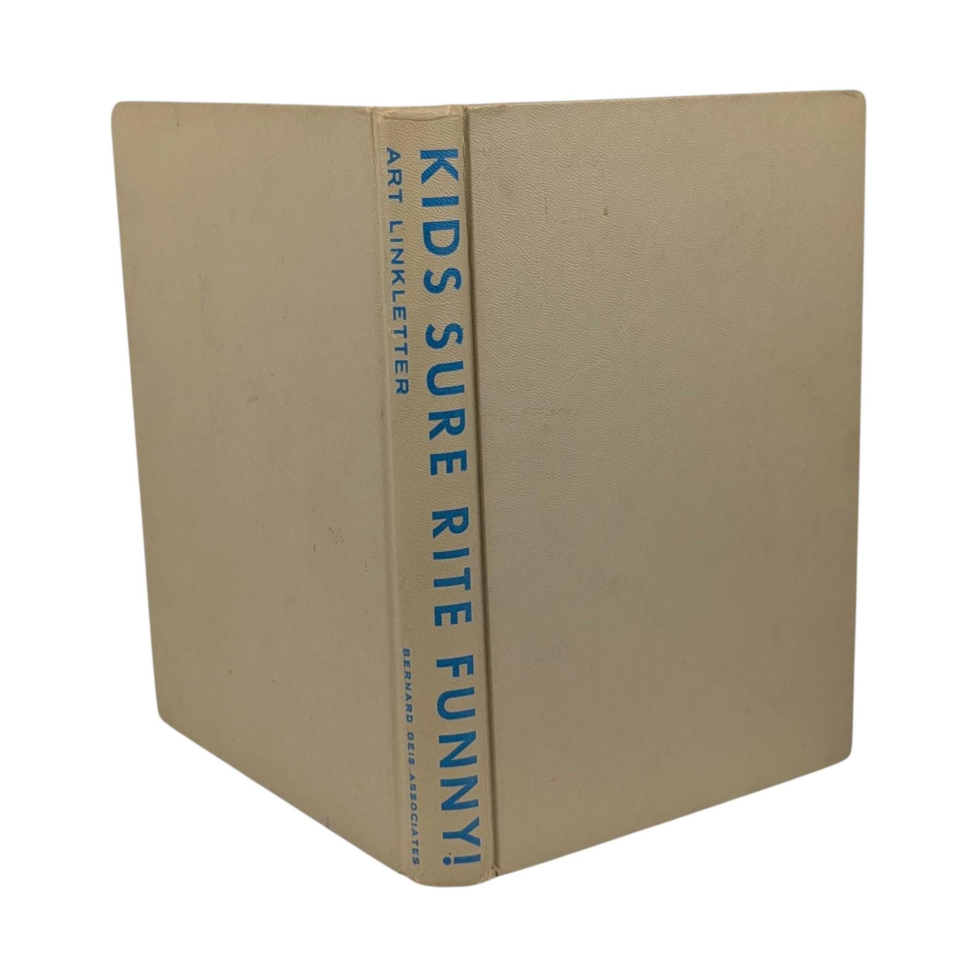 1962 Kids Sure Rite Funny! Art Linkletter Hardcover