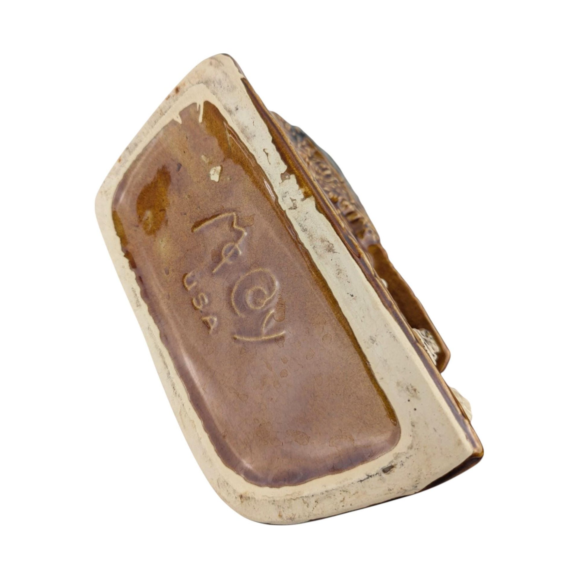 Title: 1953 McCoy 'Smitty Shop' Horse Planter