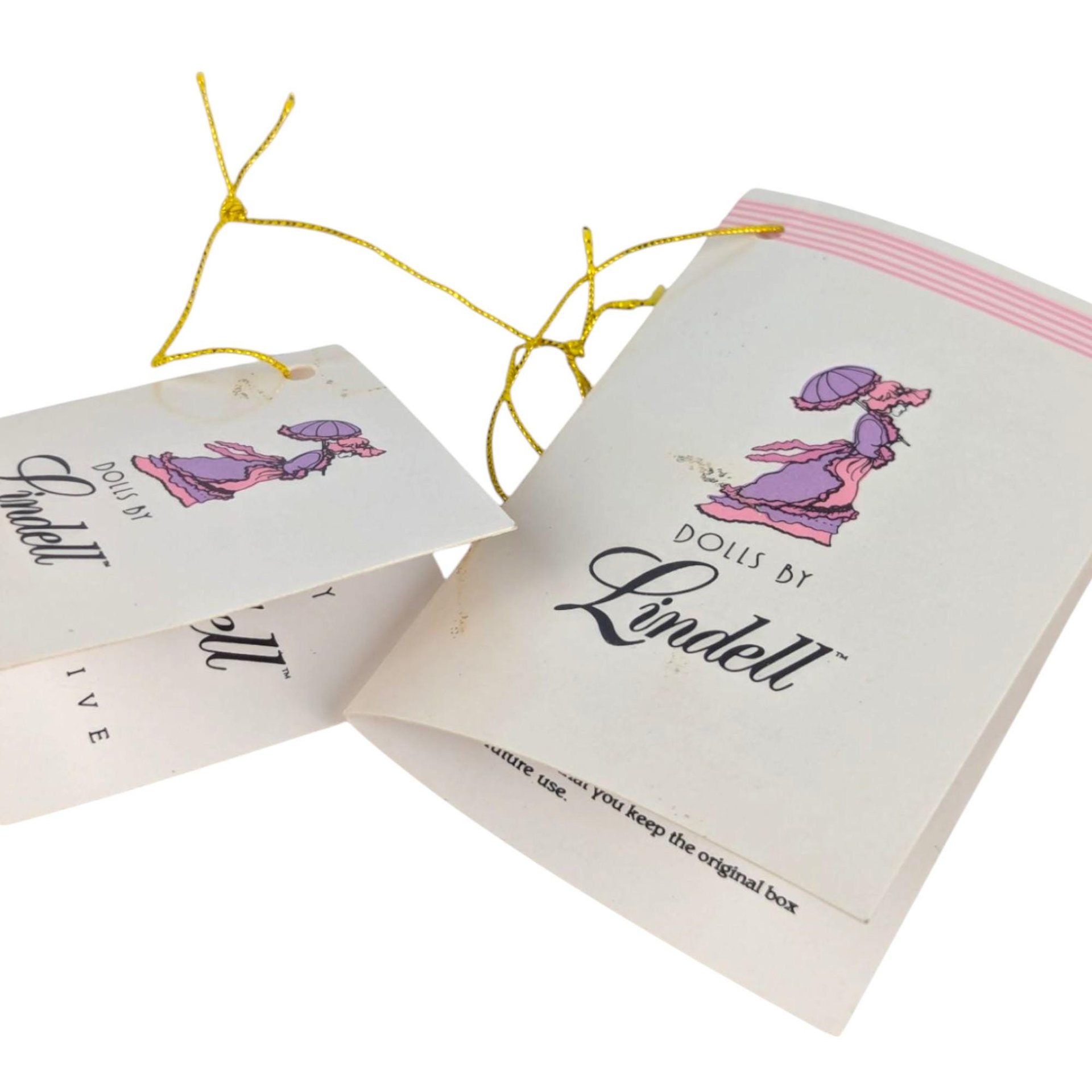 Vintage Lindell Porcelain Harlequin Doll