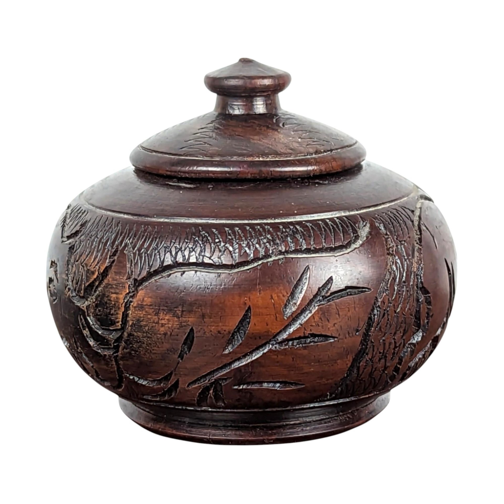 Vintage Hand Carved Wooden Decor Choice