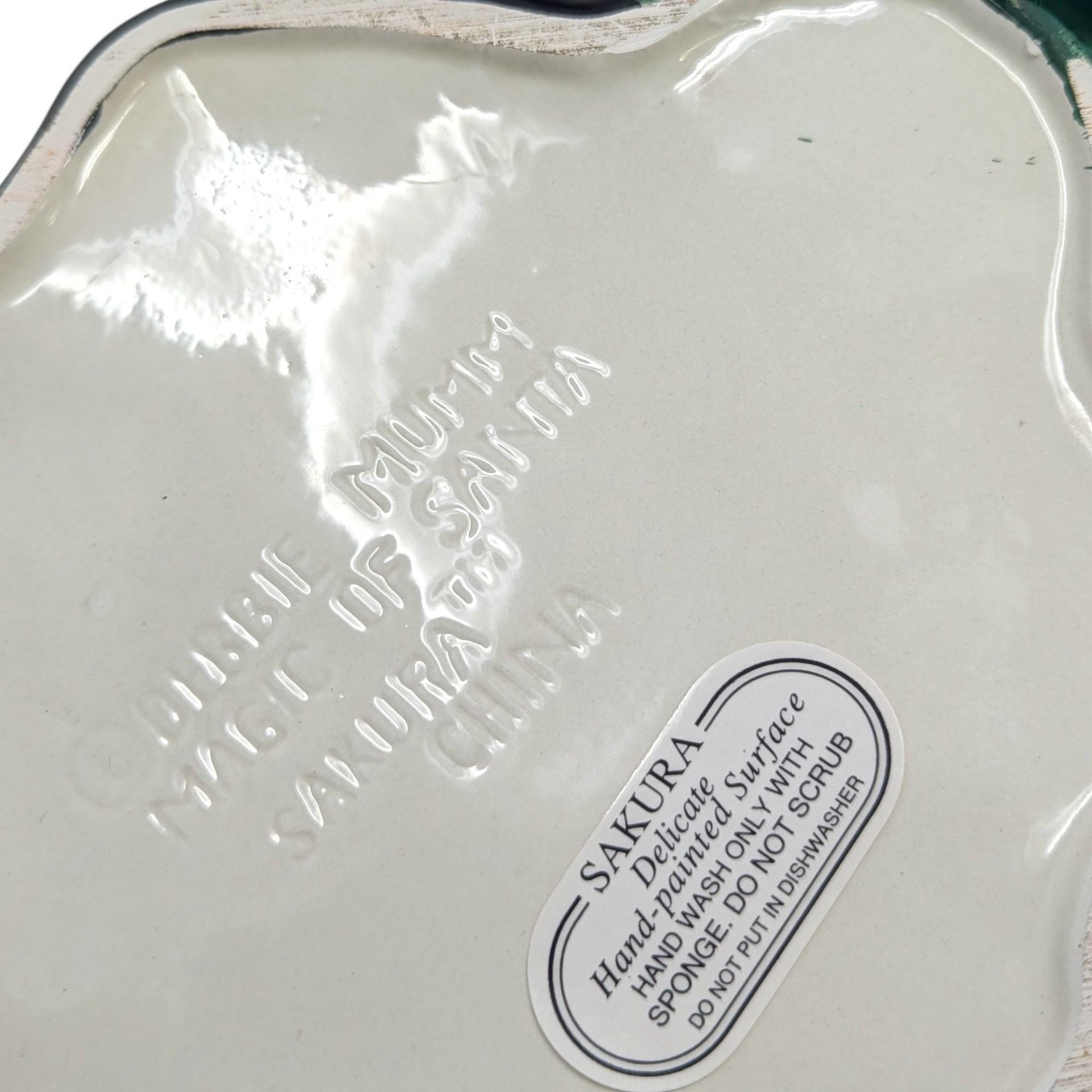 Vintage Debbie Mumm Ceramic Santa Cookie Jar