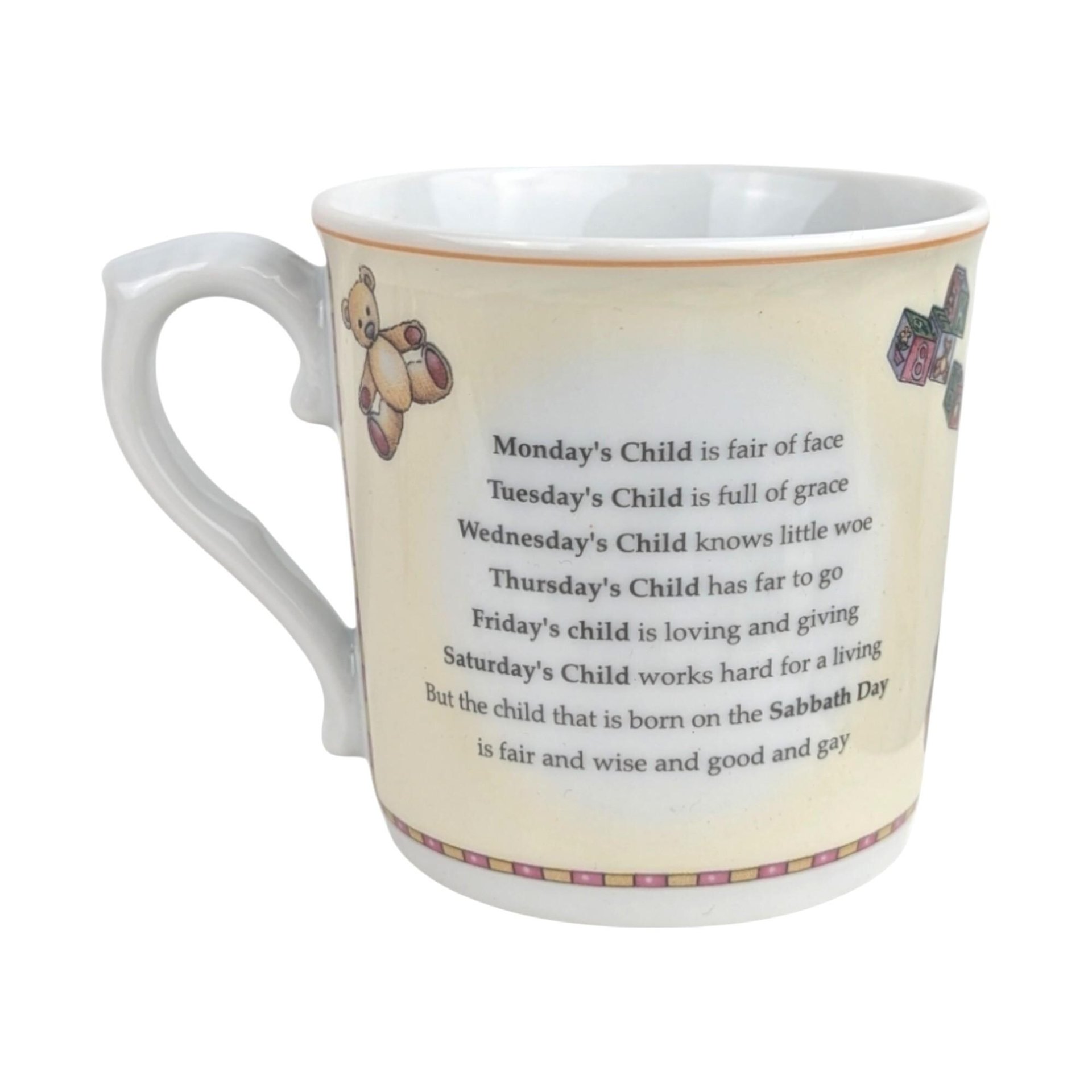 Vintage Royal Worcester Days of the Week 3 Piece Set