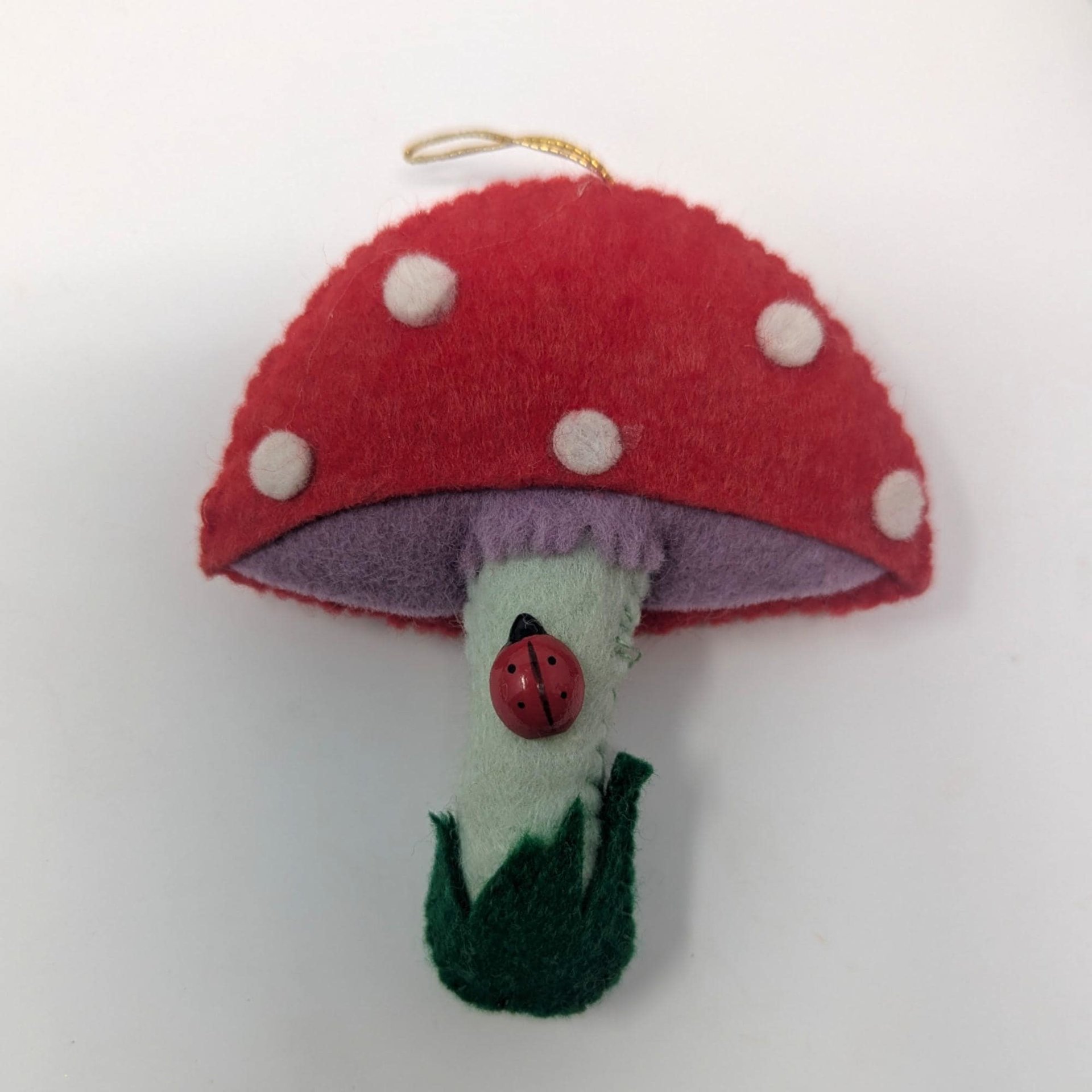 1970s Handcrafted Needlepoint and Cross Stitch Christmas Ornament Set of 8