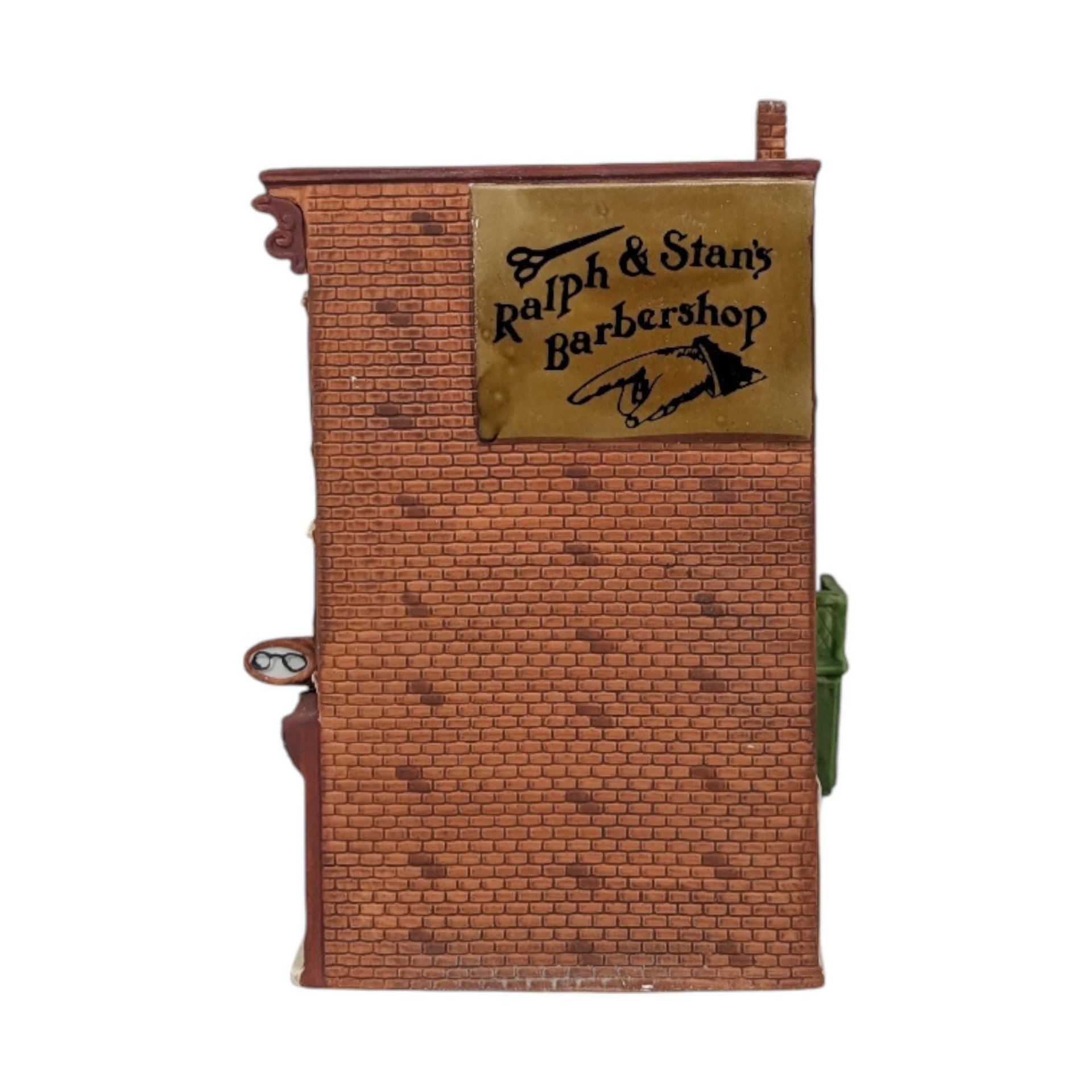 1988 Dept 56 Variety Store and Barber Shop Christmas in the City Series