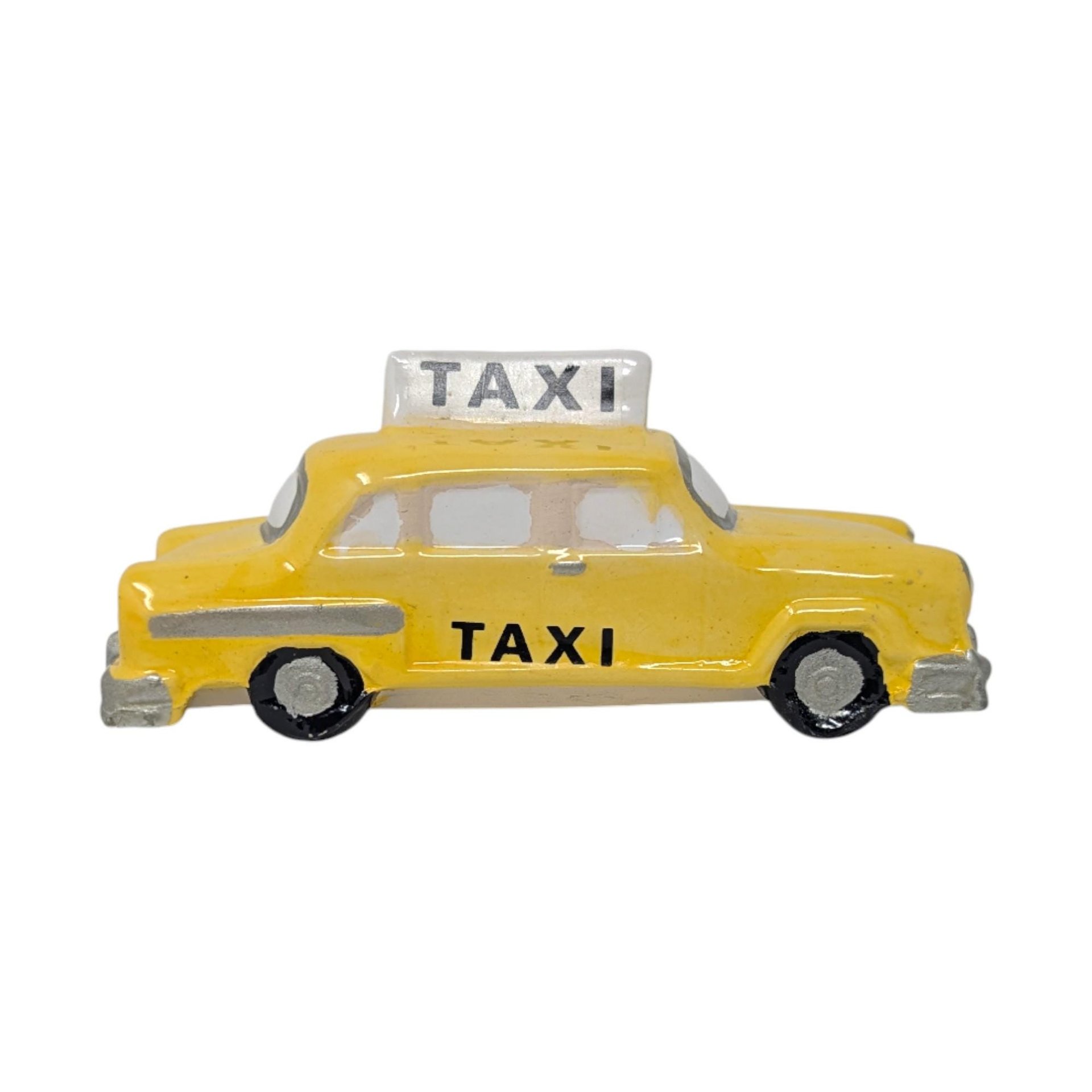 Vintage Ceramic Village Vehicles Set of 4 Made in Philippines