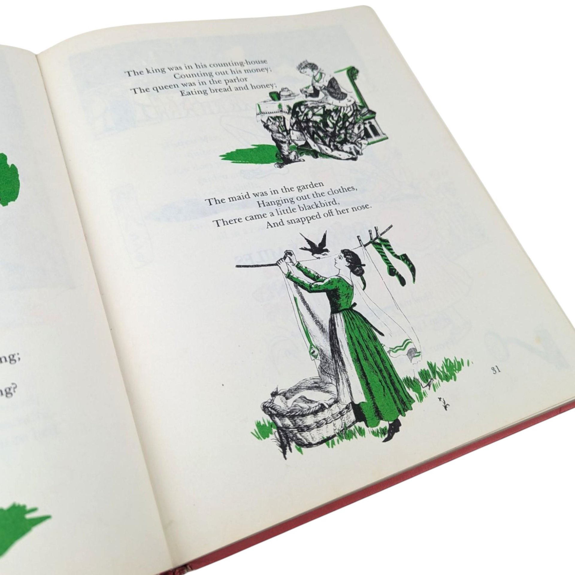 1973 Best Loved Nursery Rhymes and Songs Hardcover Book