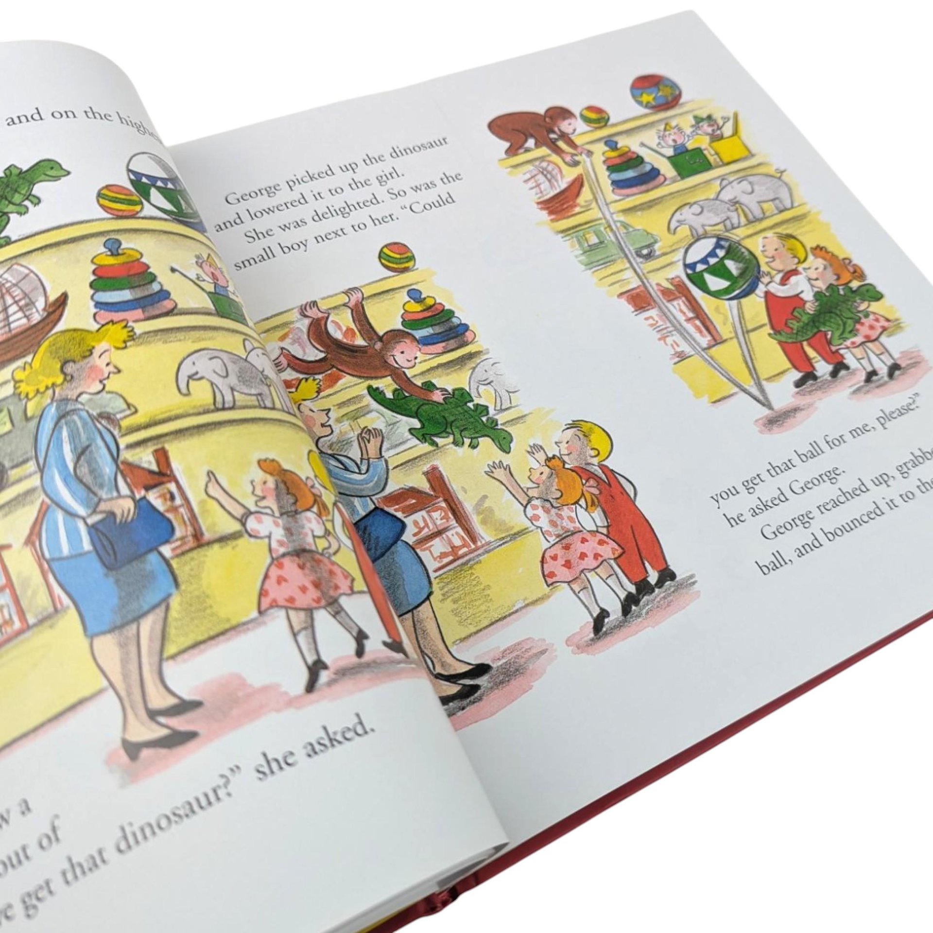 2004 A Treasury of Curious George 8 Stories Hardcover Book