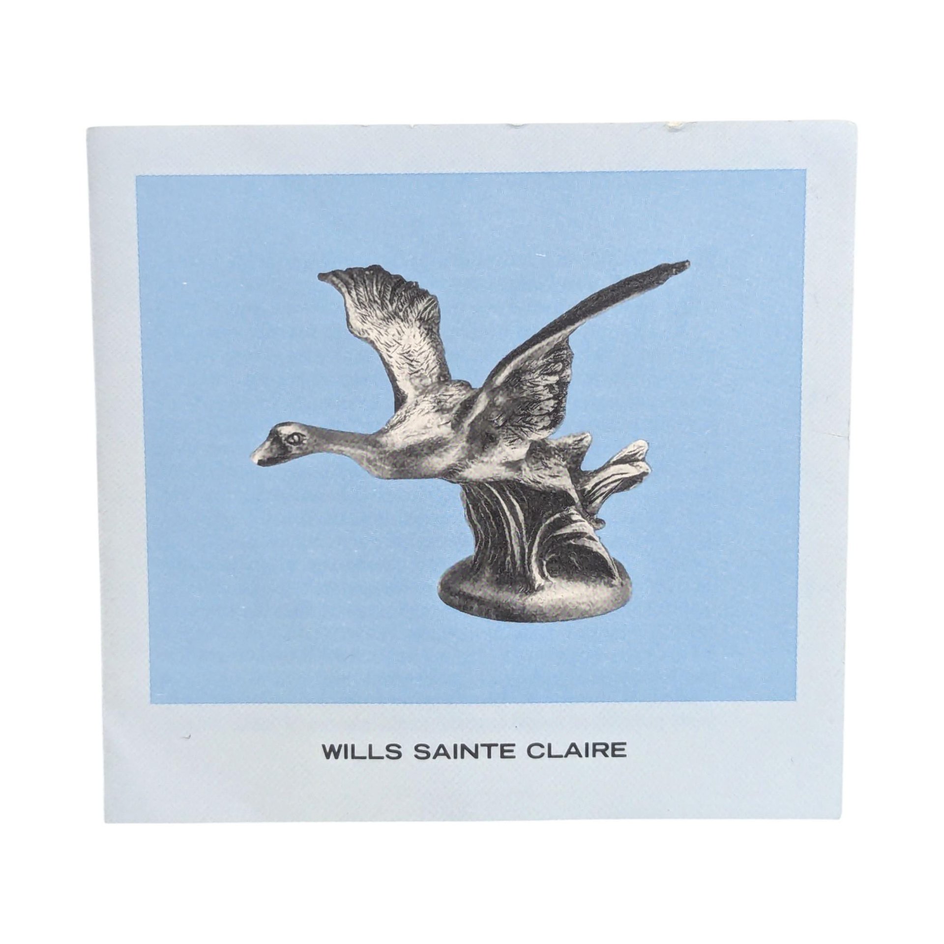 Vintage 1983 Franklin Mint Wills Sainte Claire Pewter Hood Ornament Replica