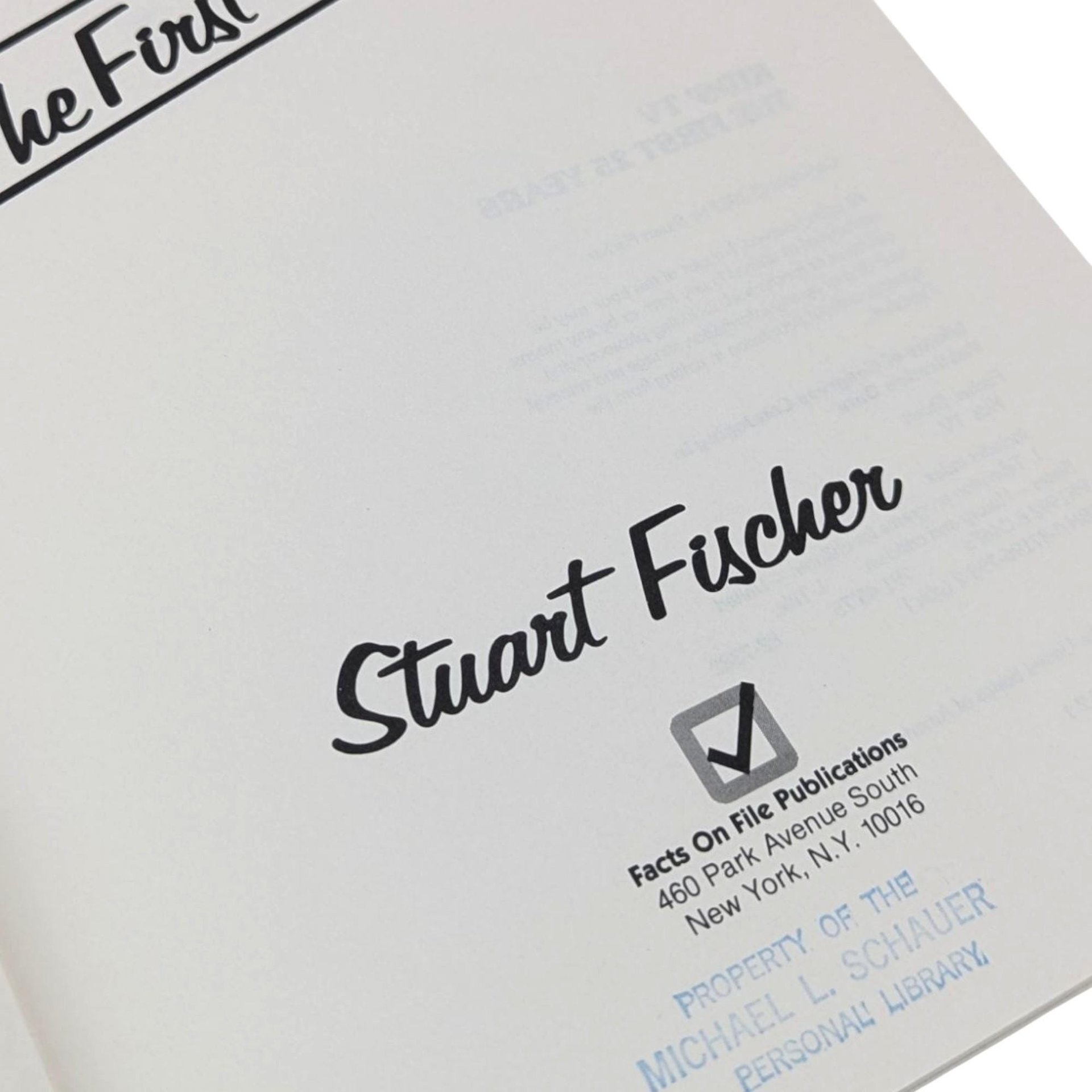 1983 'Kids' TV' by Stuart Fischer Softcover Book