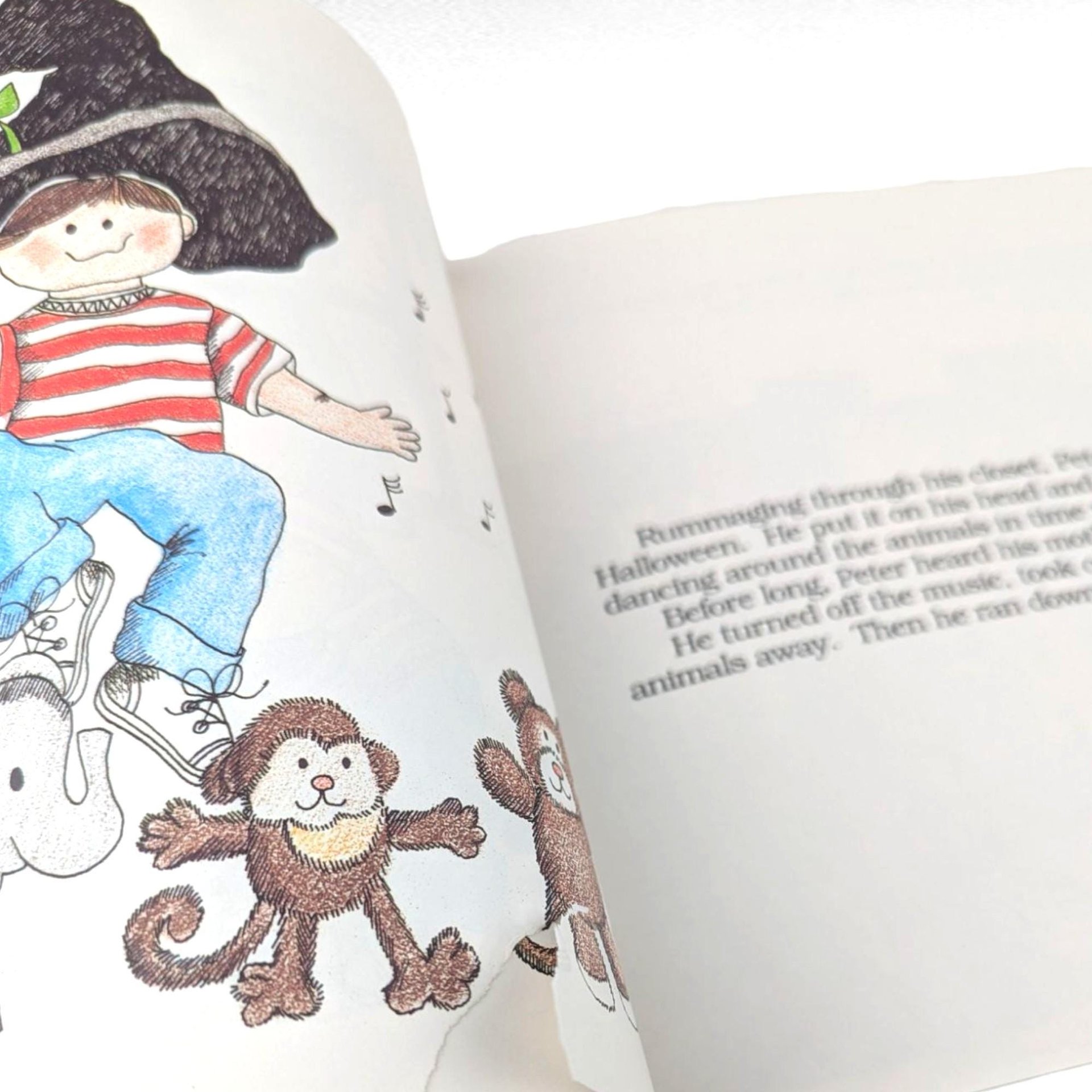 1991 'Peter Can't Wait' by Carol Therese Plum Softcover Book