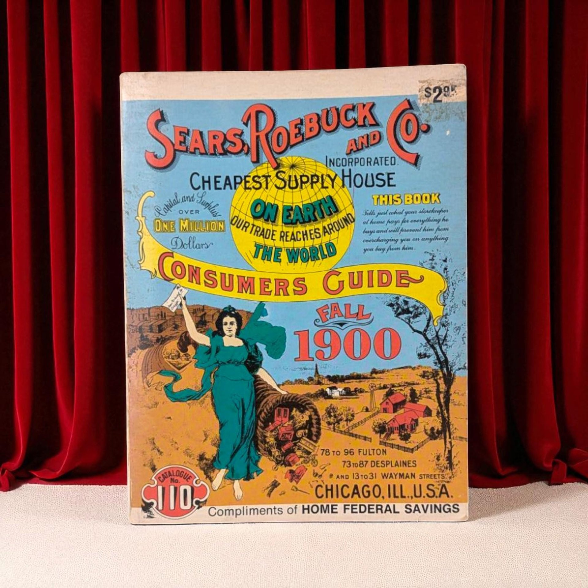 1970 Sears Roebuck and Co Fall 1900 Reproduction Book