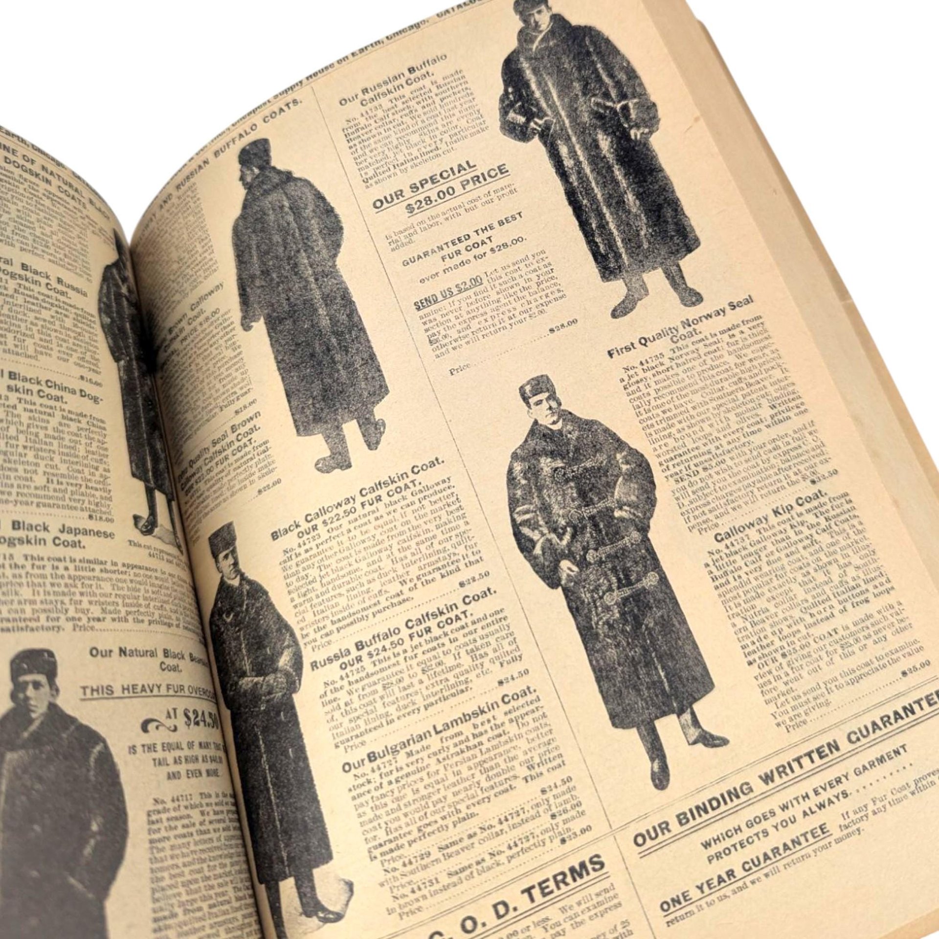 1970 Sears Roebuck and Co Fall 1900 Reproduction Book