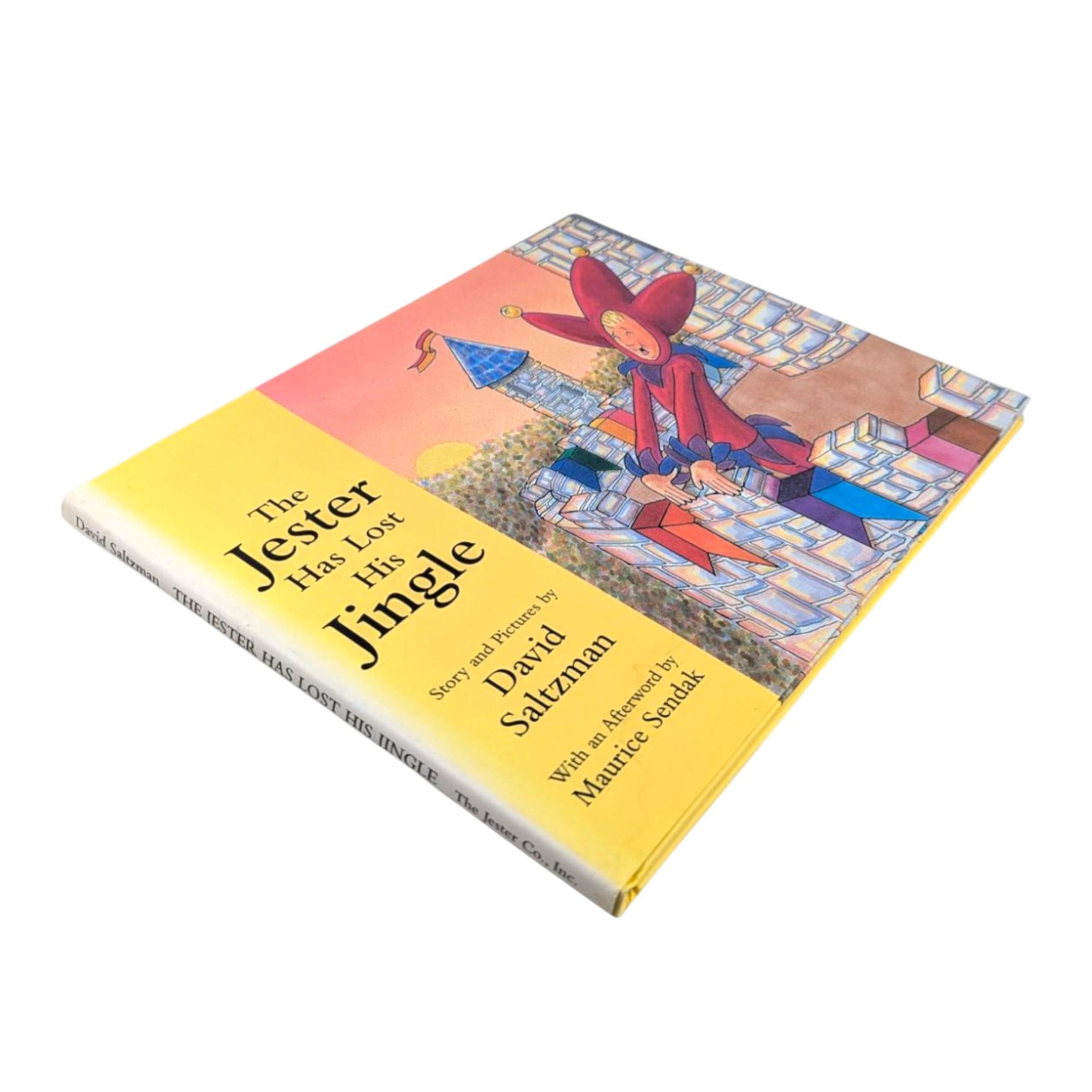 1995 'The Jester Has Lost His Jingle' by David Saltzman Hardcover Book