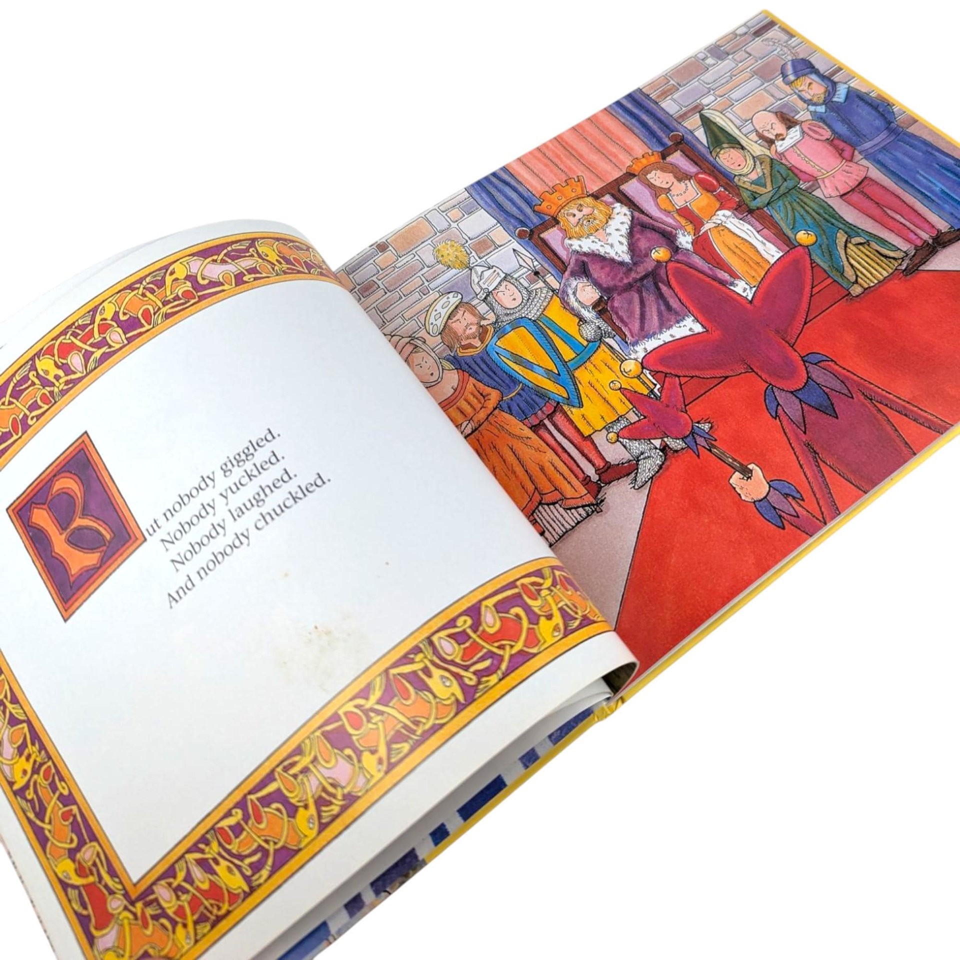 1995 'The Jester Has Lost His Jingle' by David Saltzman Hardcover Book