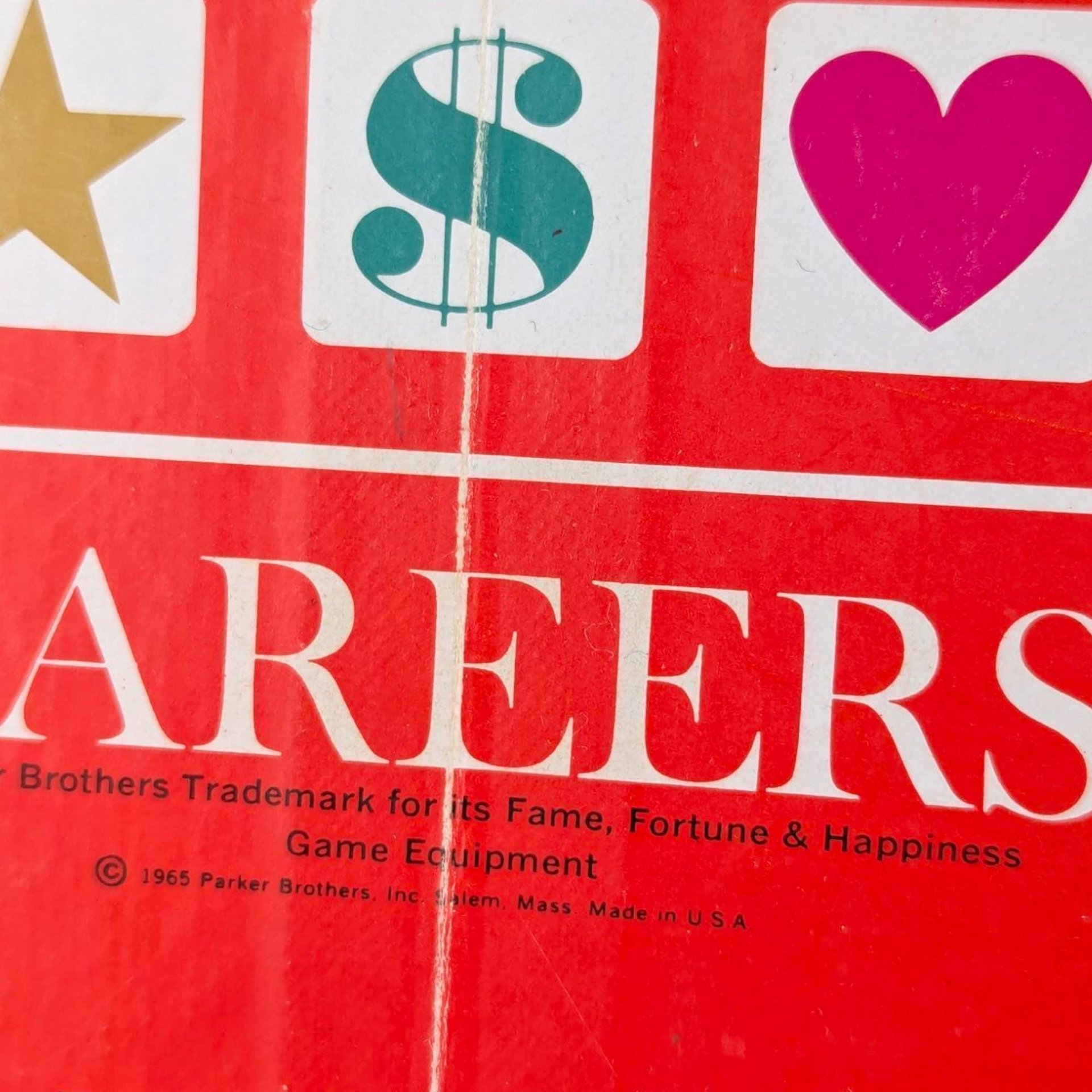 1965 Parker Brothers Careers Twelfth Edition Game