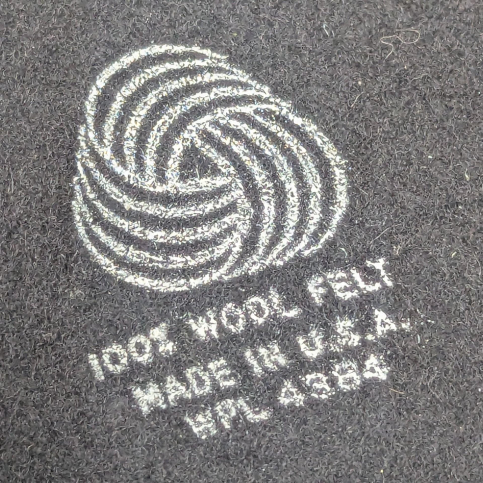 Vintage Sonni San Francisco Black and Gold Wool Ladies Hat