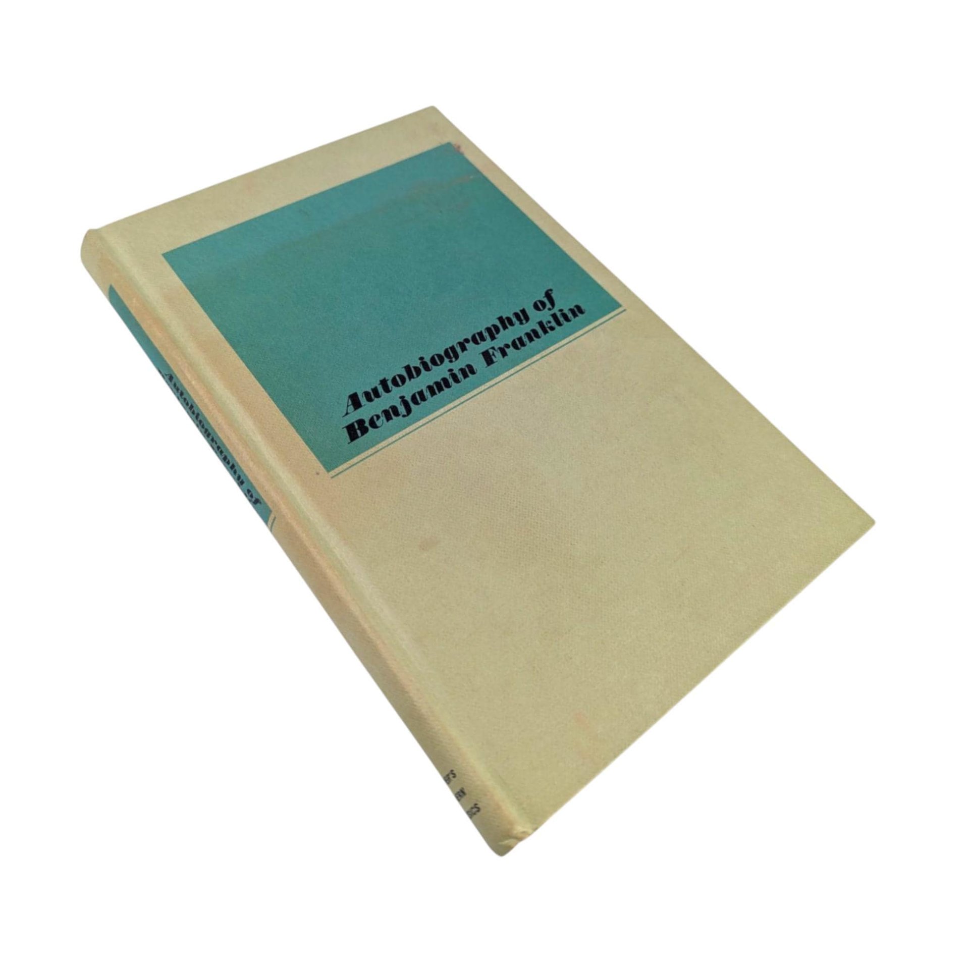 1956 'Autobiography of Benjamin Franklin' Hardcover Book