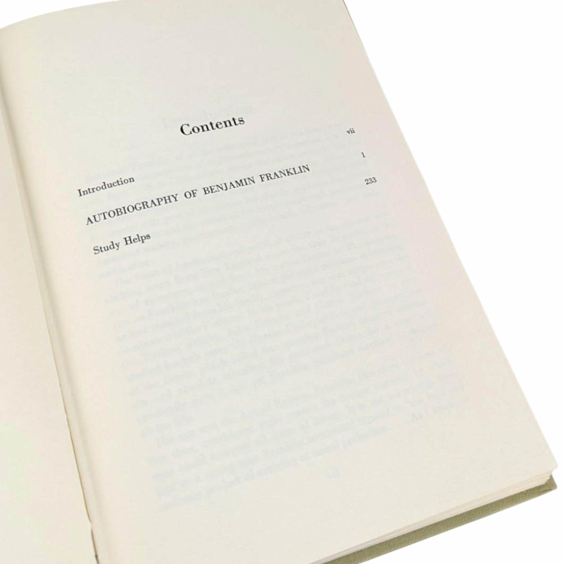 1956 'Autobiography of Benjamin Franklin' Hardcover Book