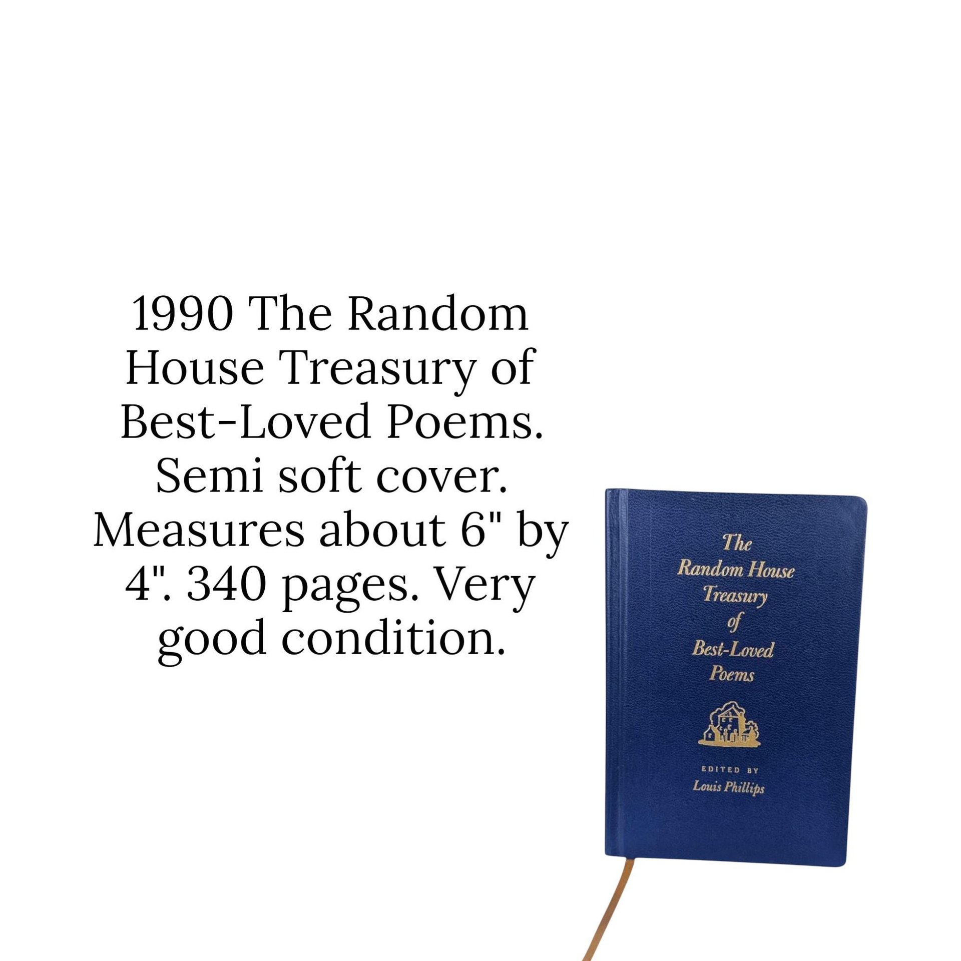 1990 Random House Treasury of Best-Loved Poems