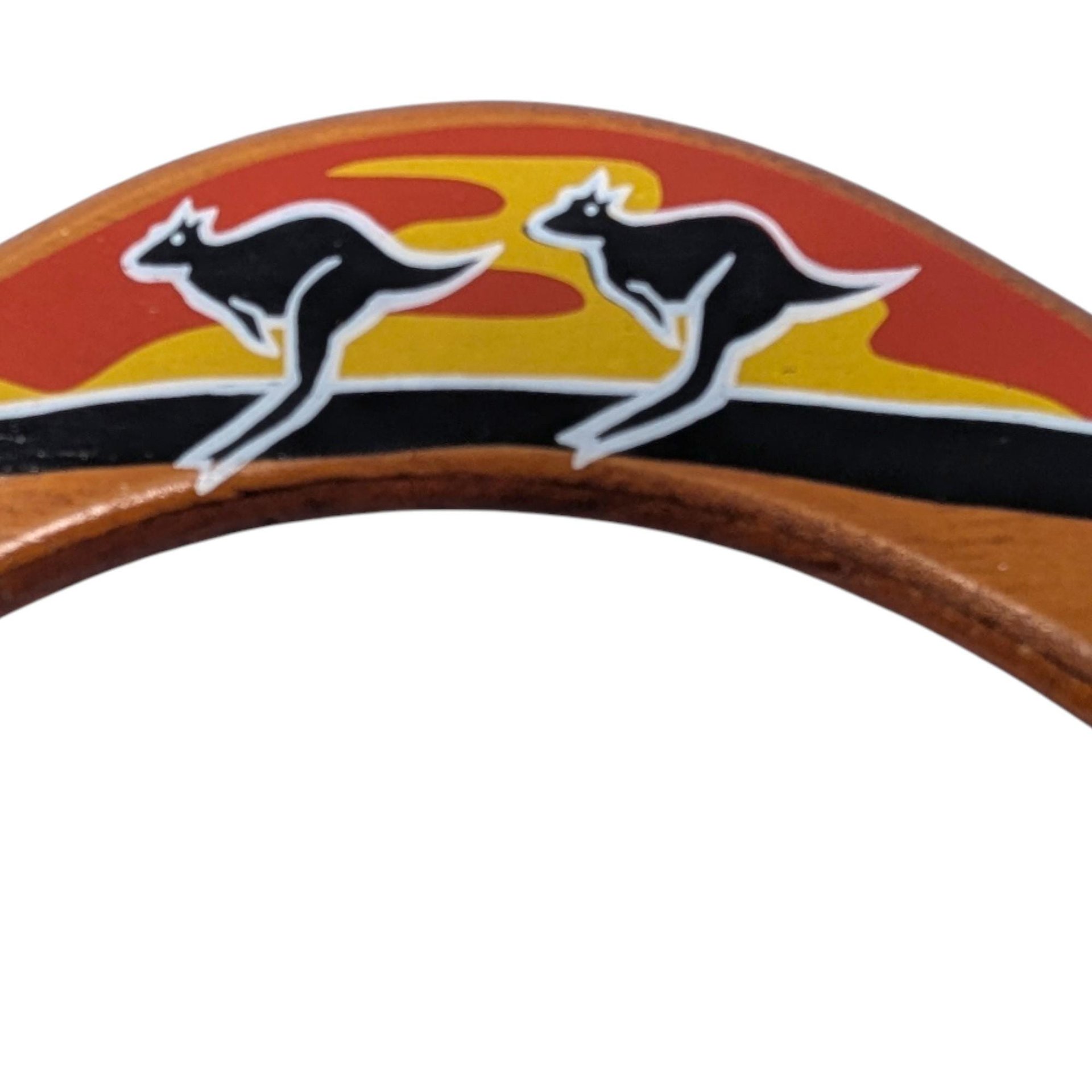 Vintage Australian Handmade Wooden Boomerang