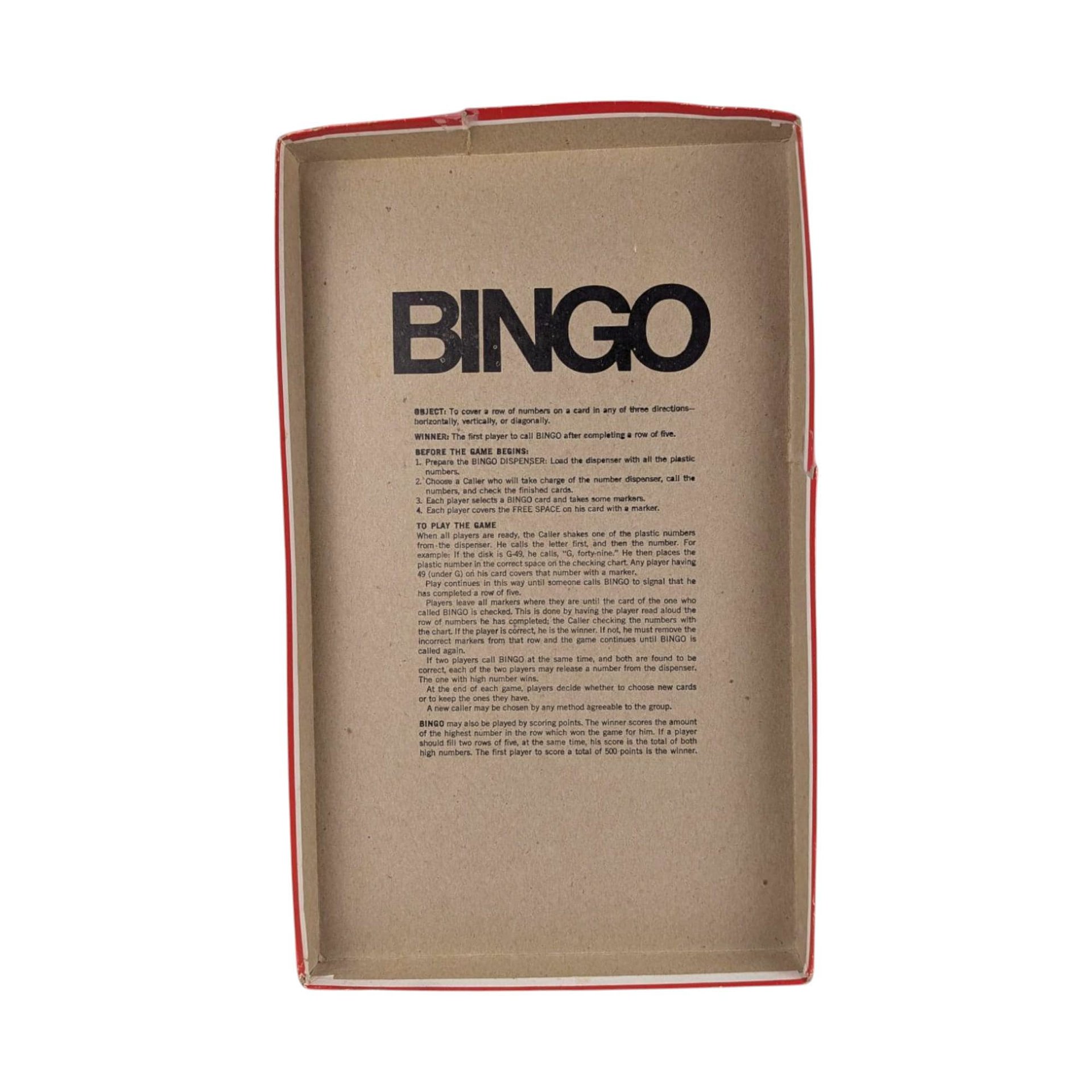 Vintage Whitman 40-Card Bingo Set