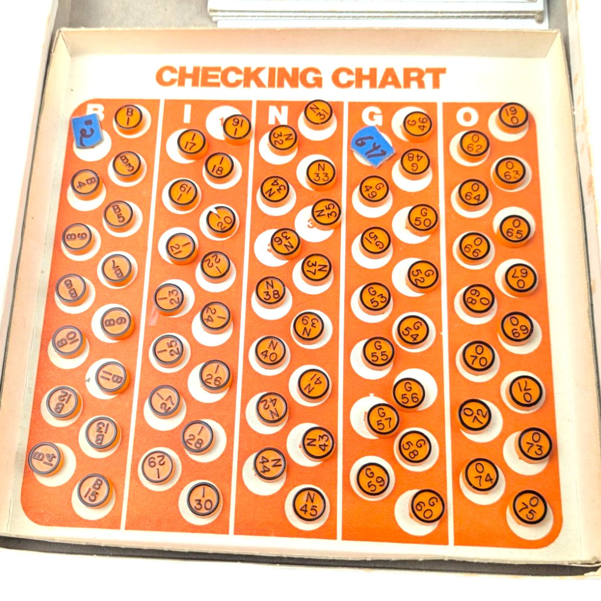 Vintage Whitman 40-Card Bingo Set