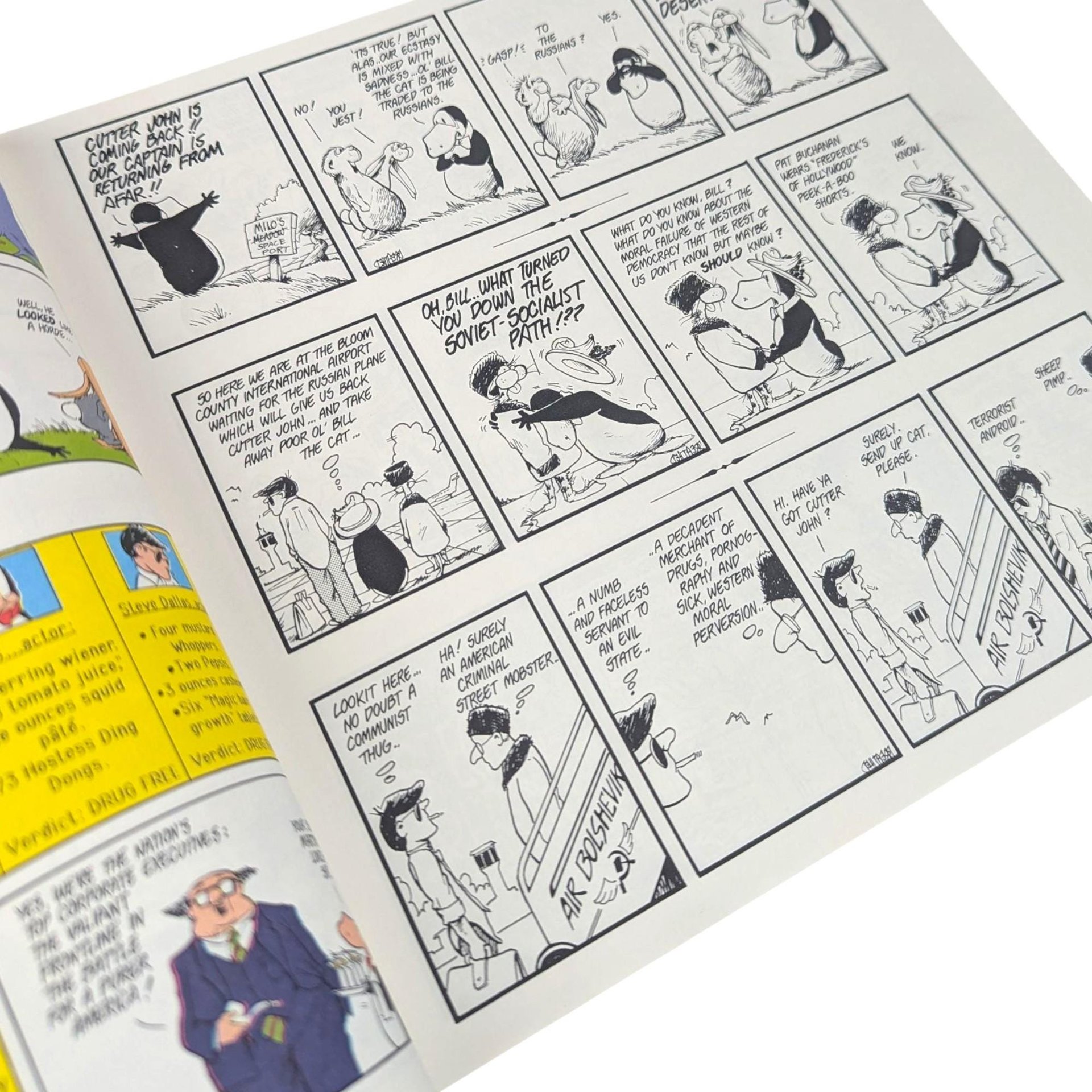 1987 Billy and the Boingers Bootleg, A Bloom County Book