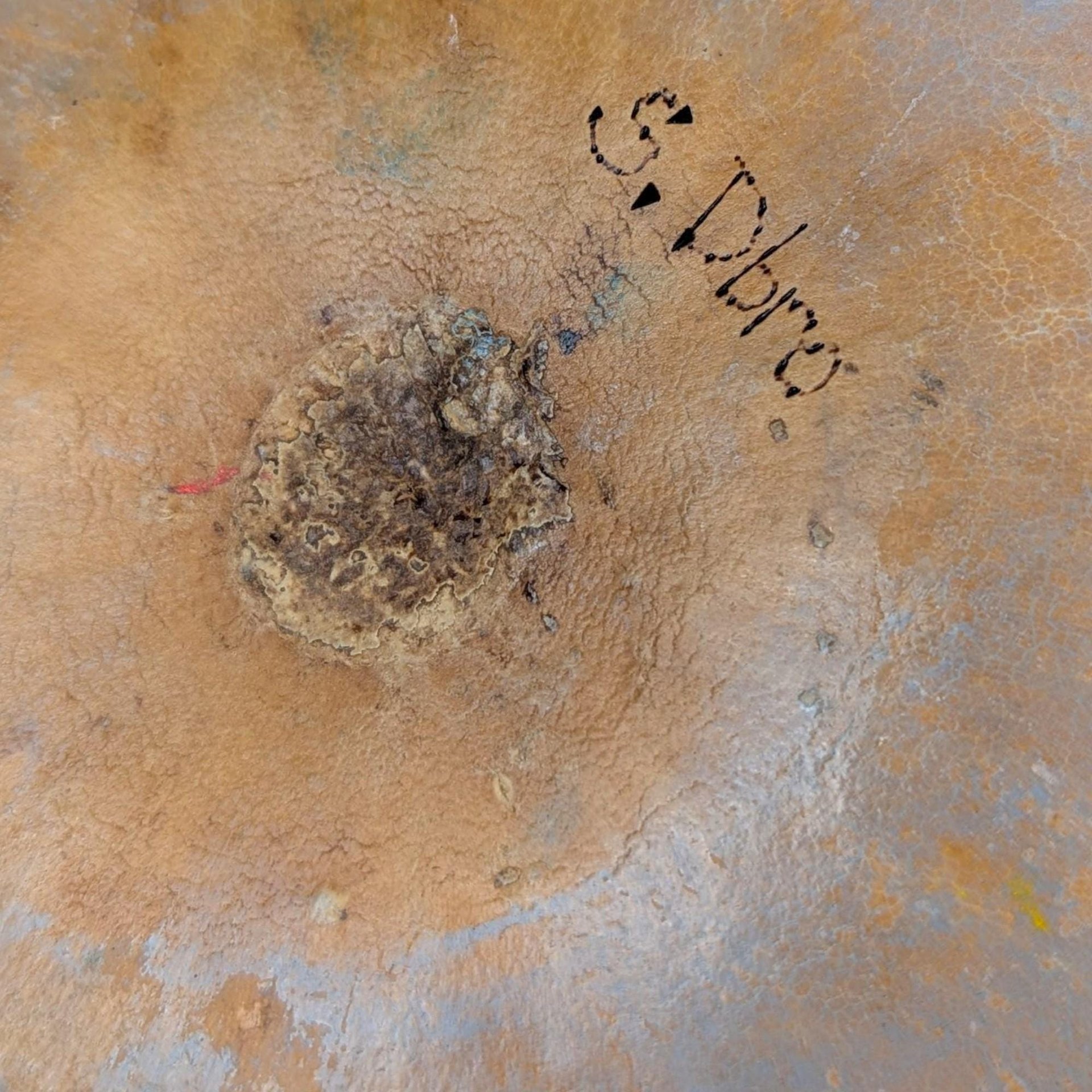 Vintage Hand-Carved Natural Gourd Vessel