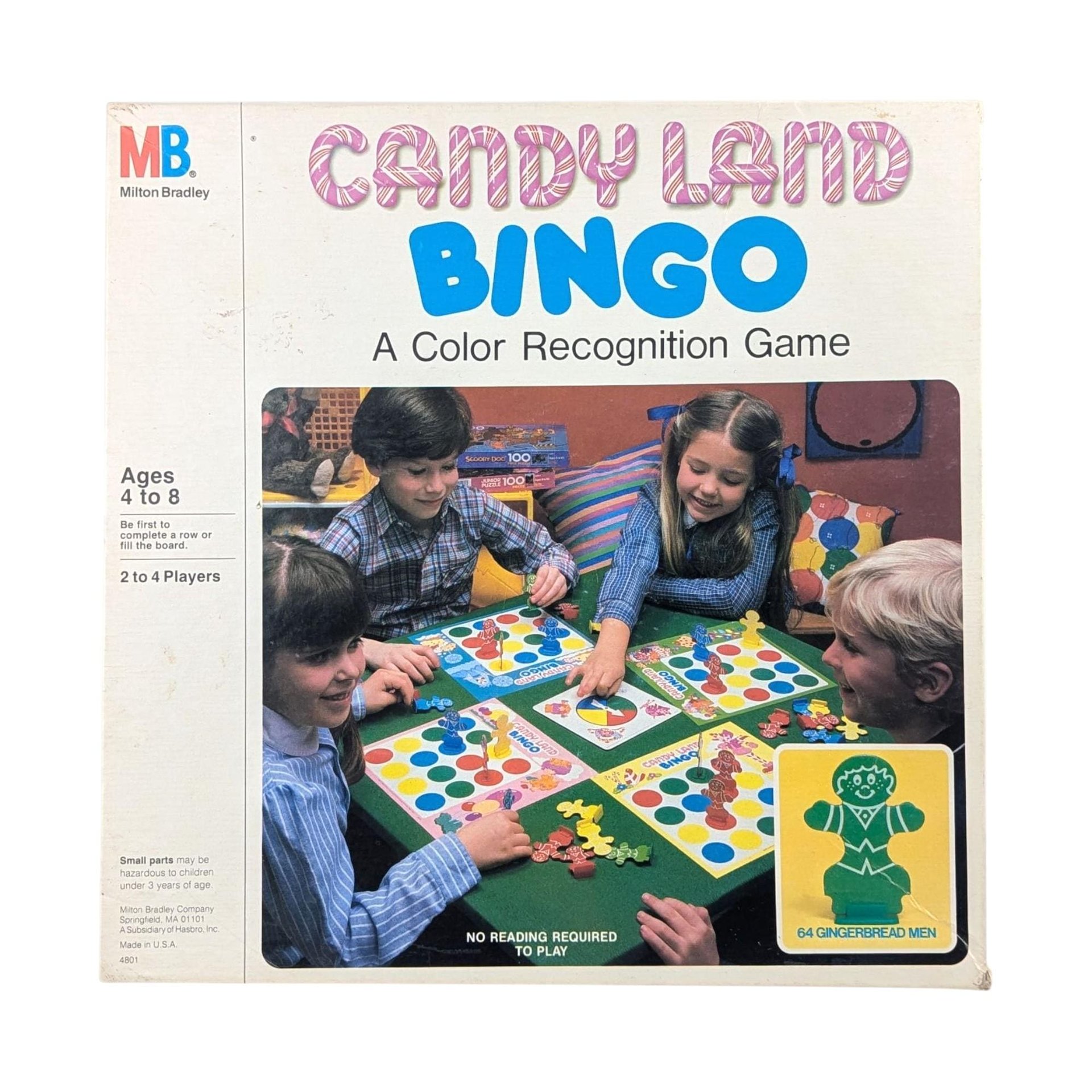 1978 Candy Land Bingo Game by Milton Bradley