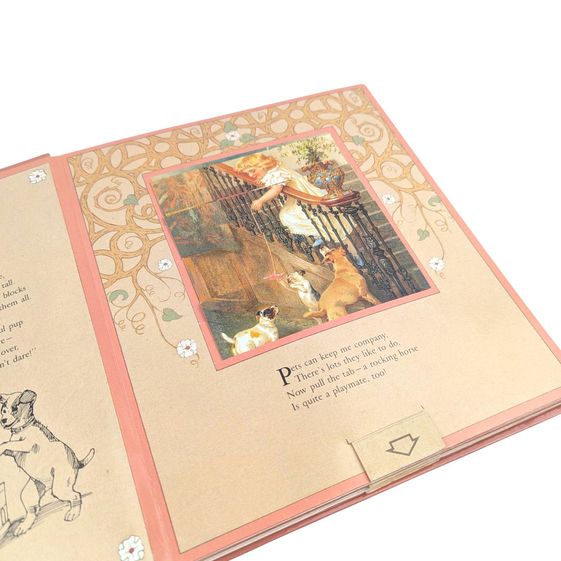 1985 Playtime Surprises Interactive Hardcover Book