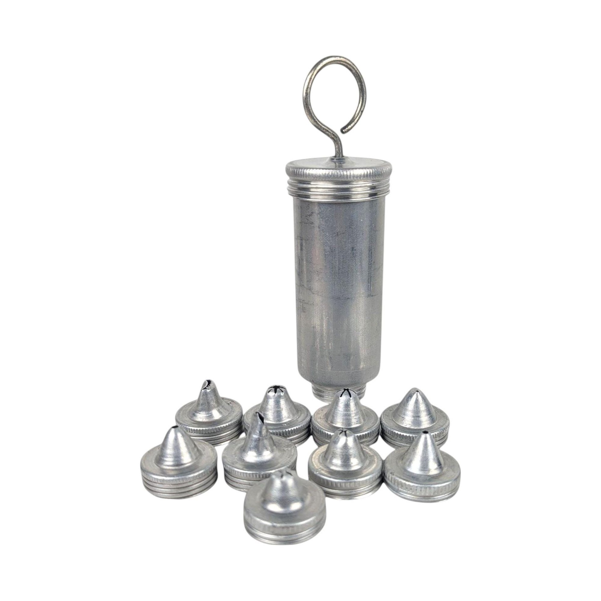 Vintage Aluminum Decorating Press with Accessories