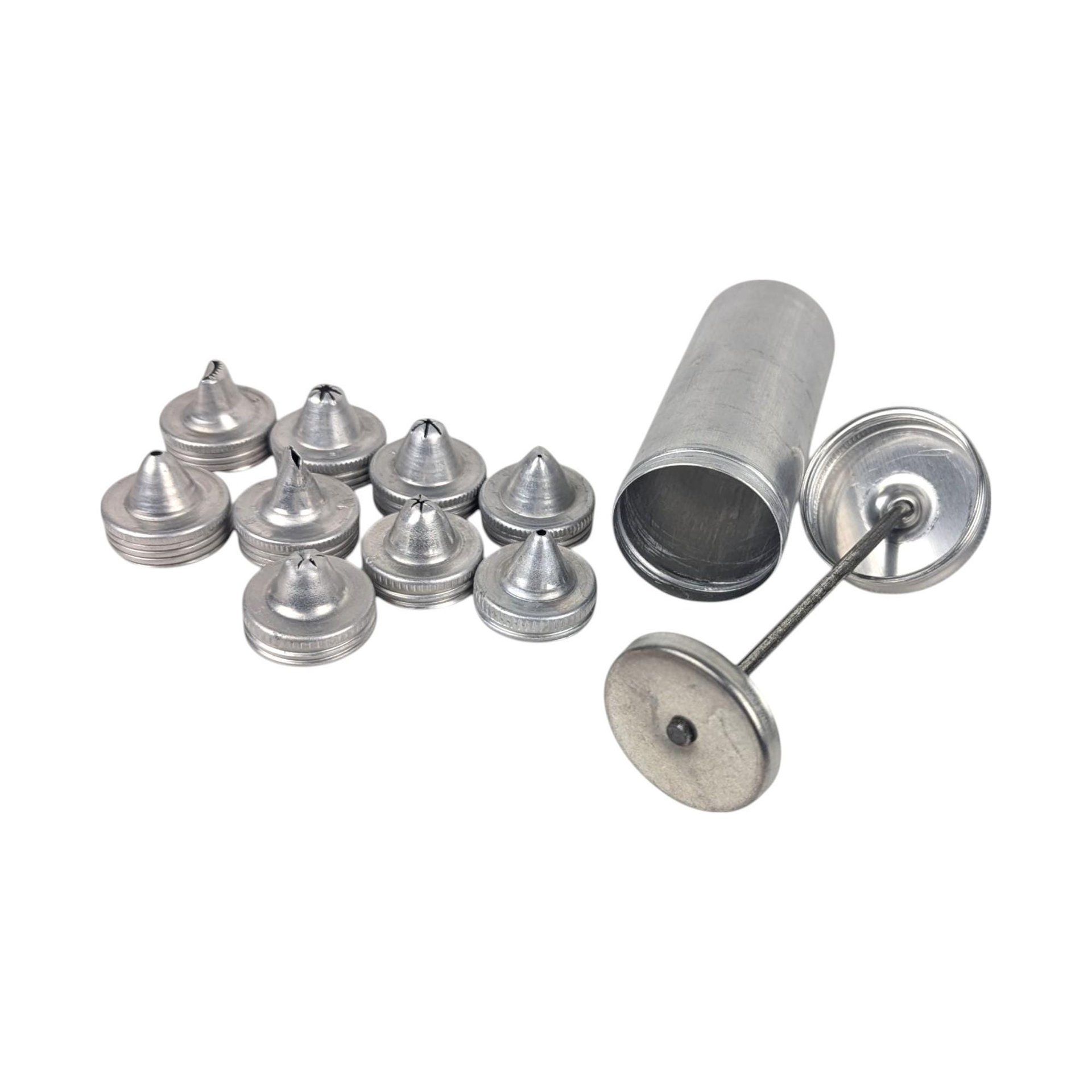 Vintage Aluminum Decorating Press with Accessories